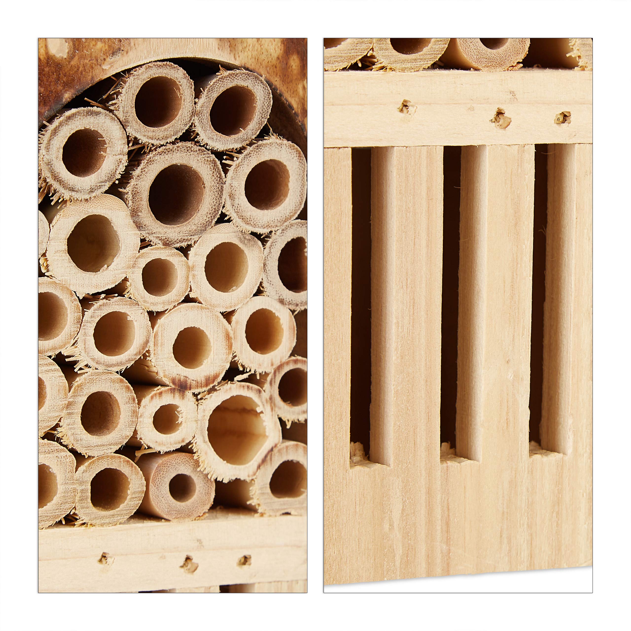 relaxdays-insektenhotel-holz-natur-20x13-5x10-cm-wildbienen image 6