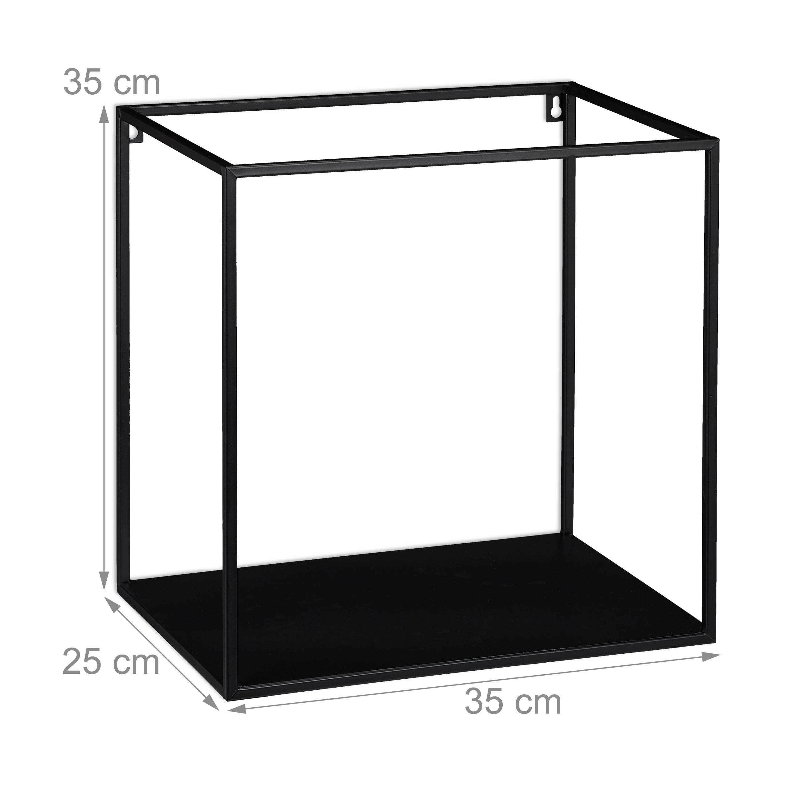 relaxdays-wandregal-metall-quadratisch-35-x-35-x-25-cm-schwarz image 4