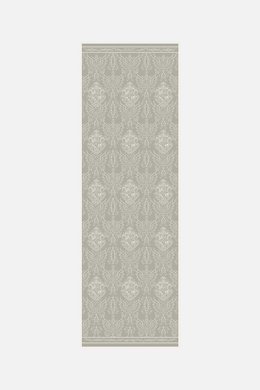 teppana-harry-potter-damast-taupe-teppich-waschbarer-kinder-teppich-beige-grau image 5