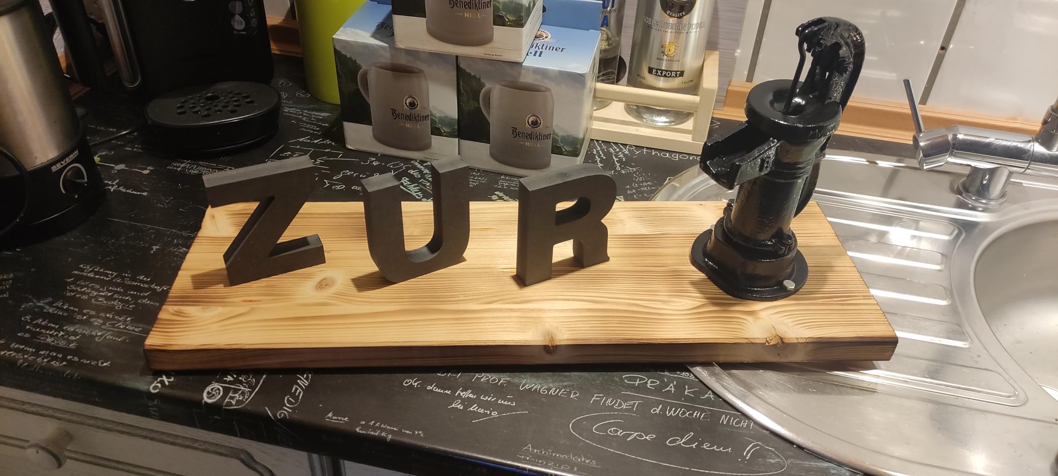 Schöne Deko, aber kleiner als gedacht