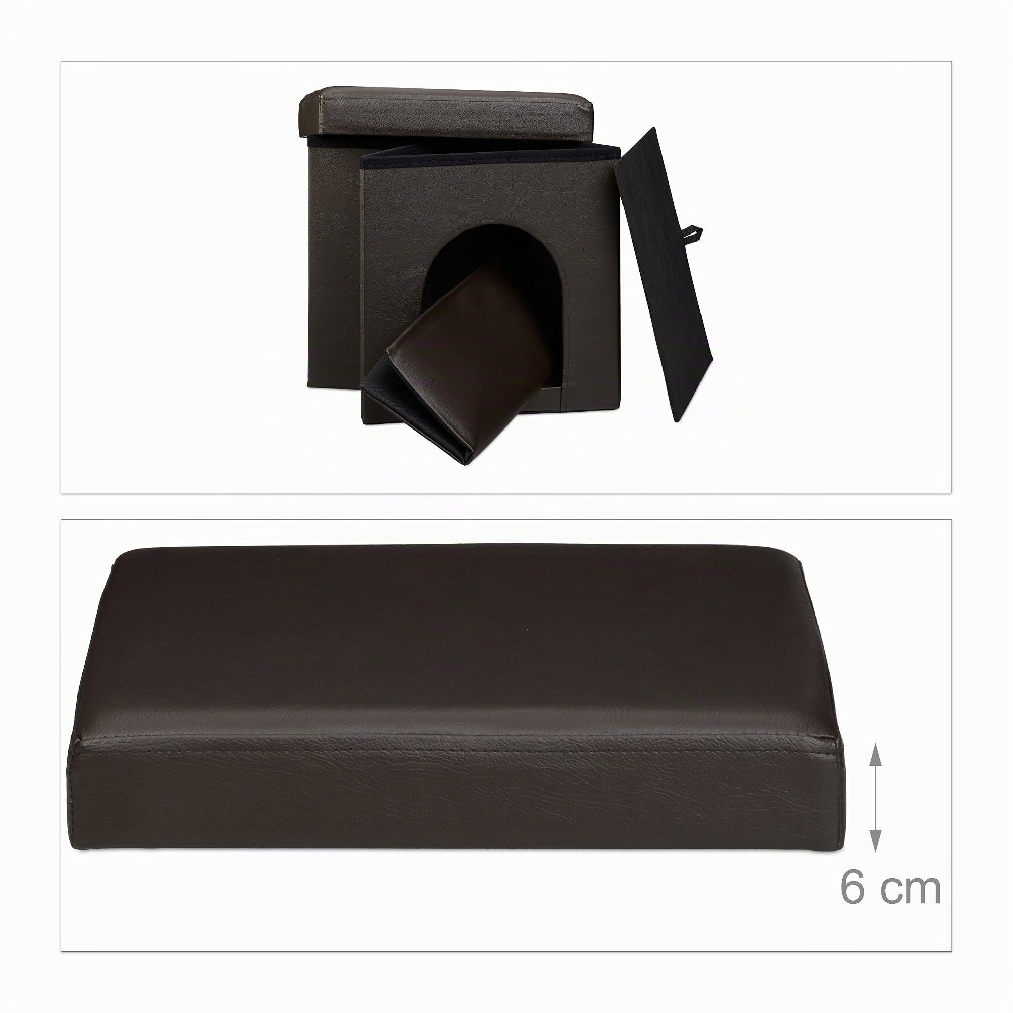 relaxdays-hundebox-sitzhocker-38-x-38-x-38-cm-tierh-hle-kunstleder-braun image 5