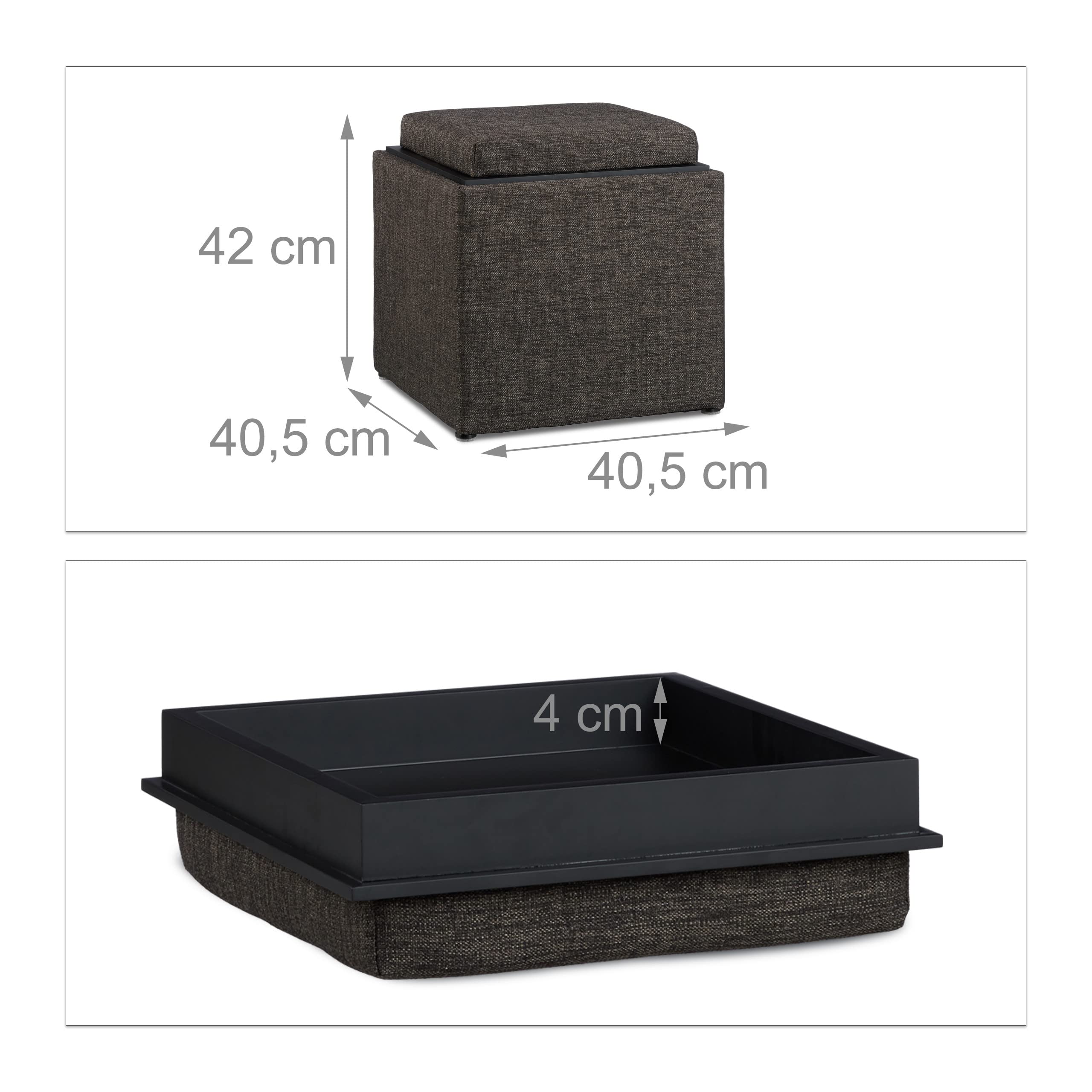 relaxdays-sitzhocker-mit-stauraum-42-x-40-5-x-40-5-cm-stoff-braun-40-l image 3