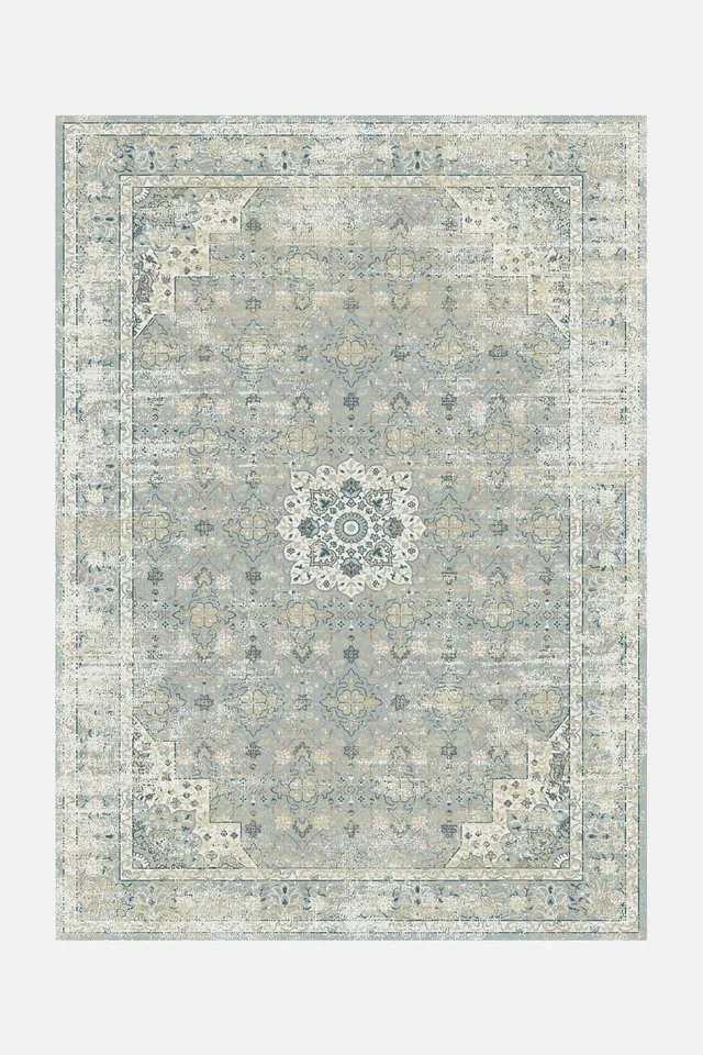 teppana-aras-mint-teppich-waschbar-klassisch-gr-n image 1