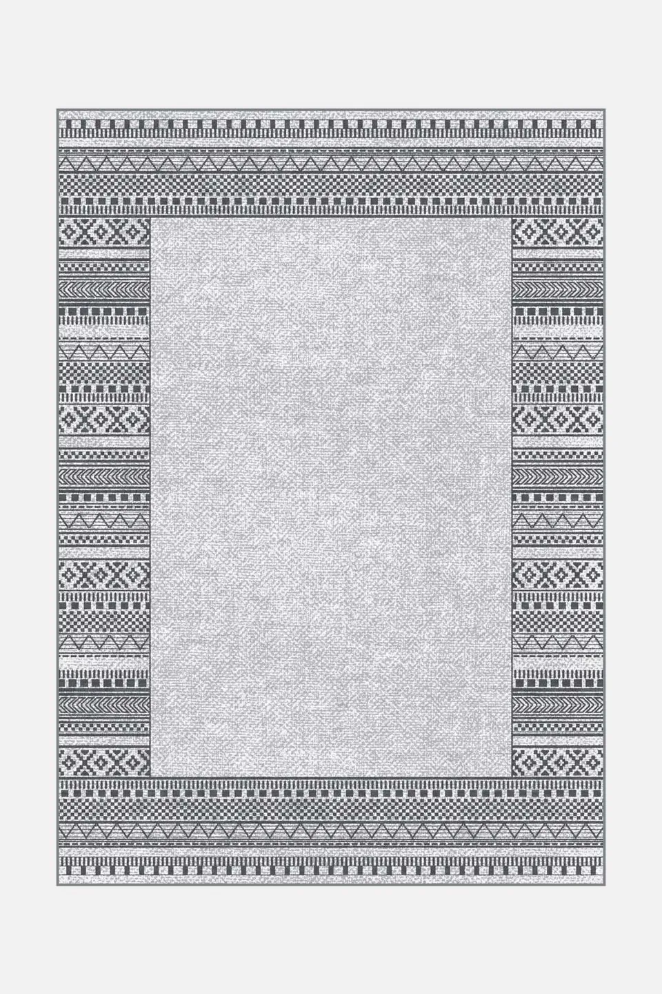teppana-naila-flint-indoor-teppich-grau-waschbar image 1