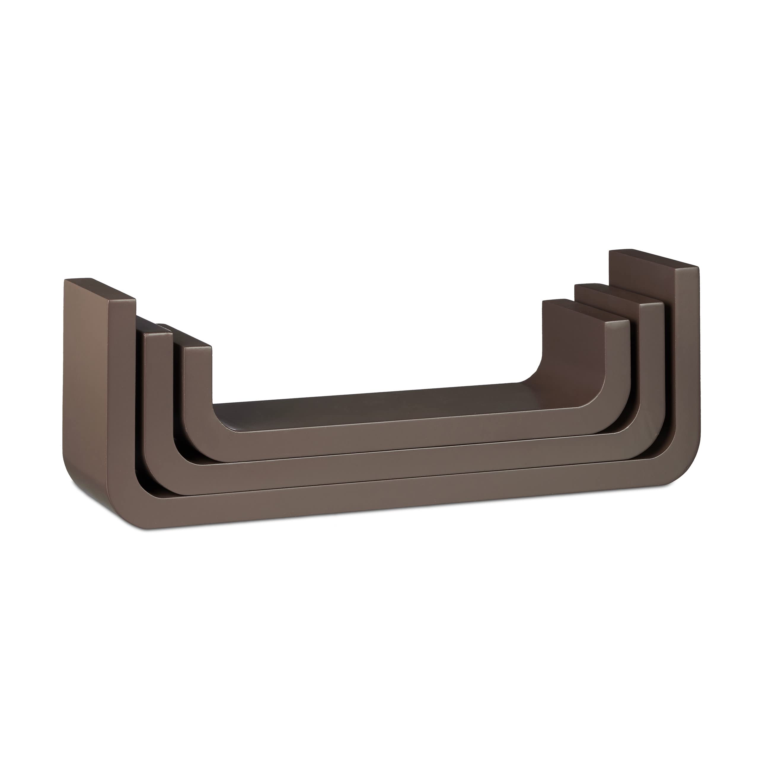 relaxdays-wandregal-3er-set-u-form-braun-holz-regalbretter-10-cm-tief image 4