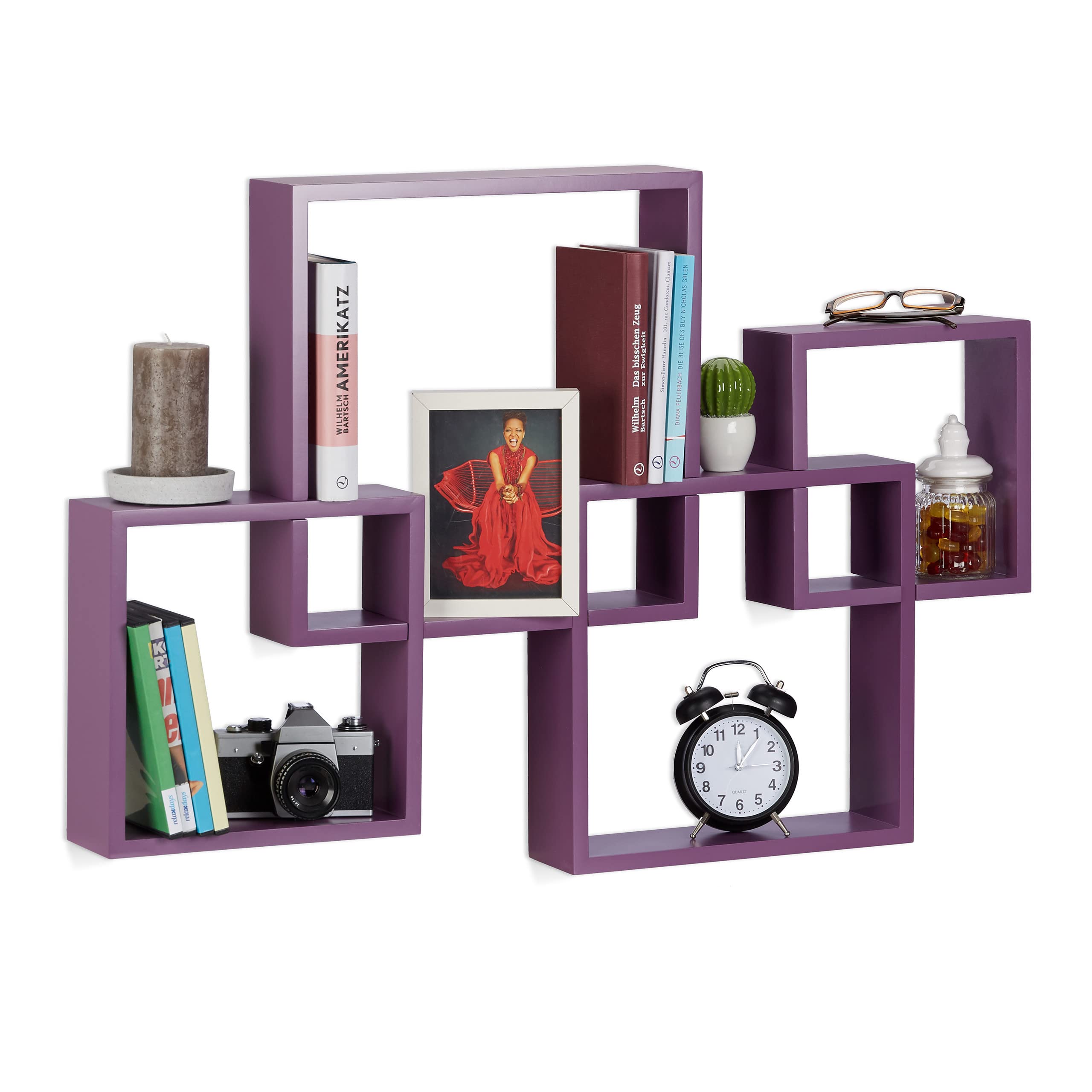 relaxdays-w-rfelregal-4er-set-blau-cube-wandboard-freischwebend-mdf image 6