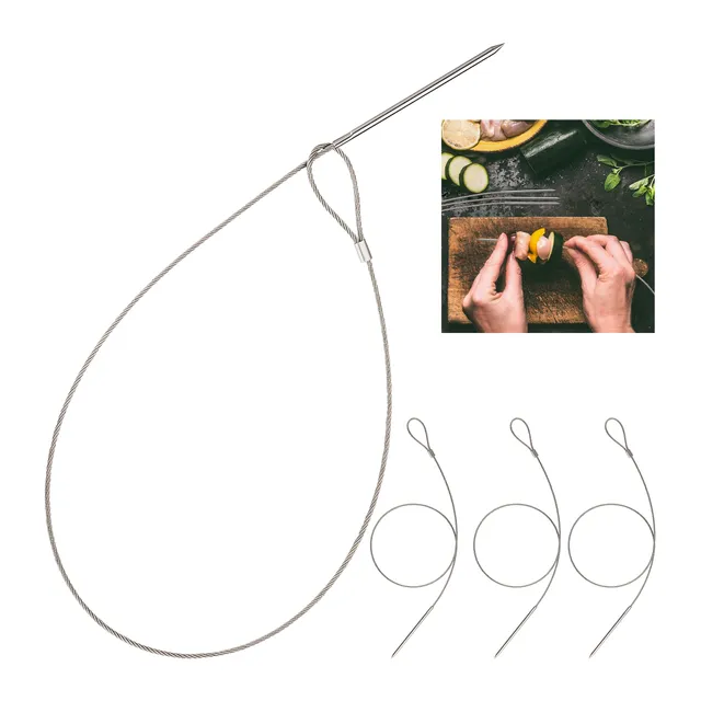 relaxdays-flexible-grillspie-e-edelstahl-78-cm-4er-set-silber image 1