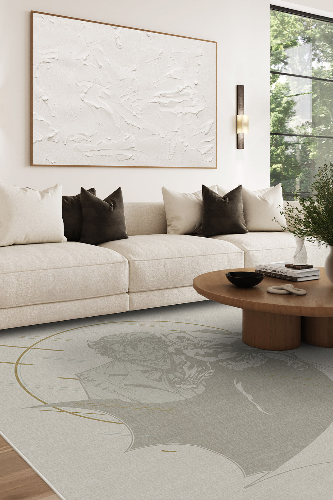 teppana-batman-schatten-beige-teppich image 4