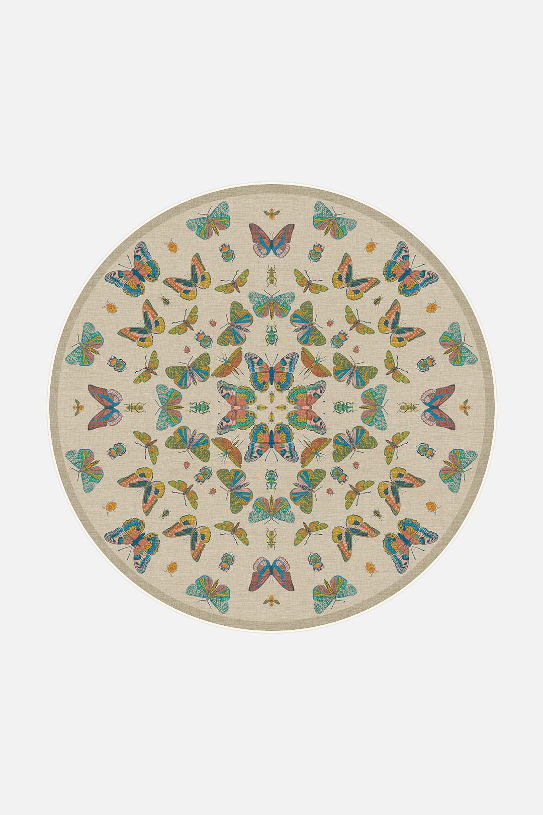 teppana-schmetterling-bunt-teppich-waschbarer-flora-fauna-teppich image 8
