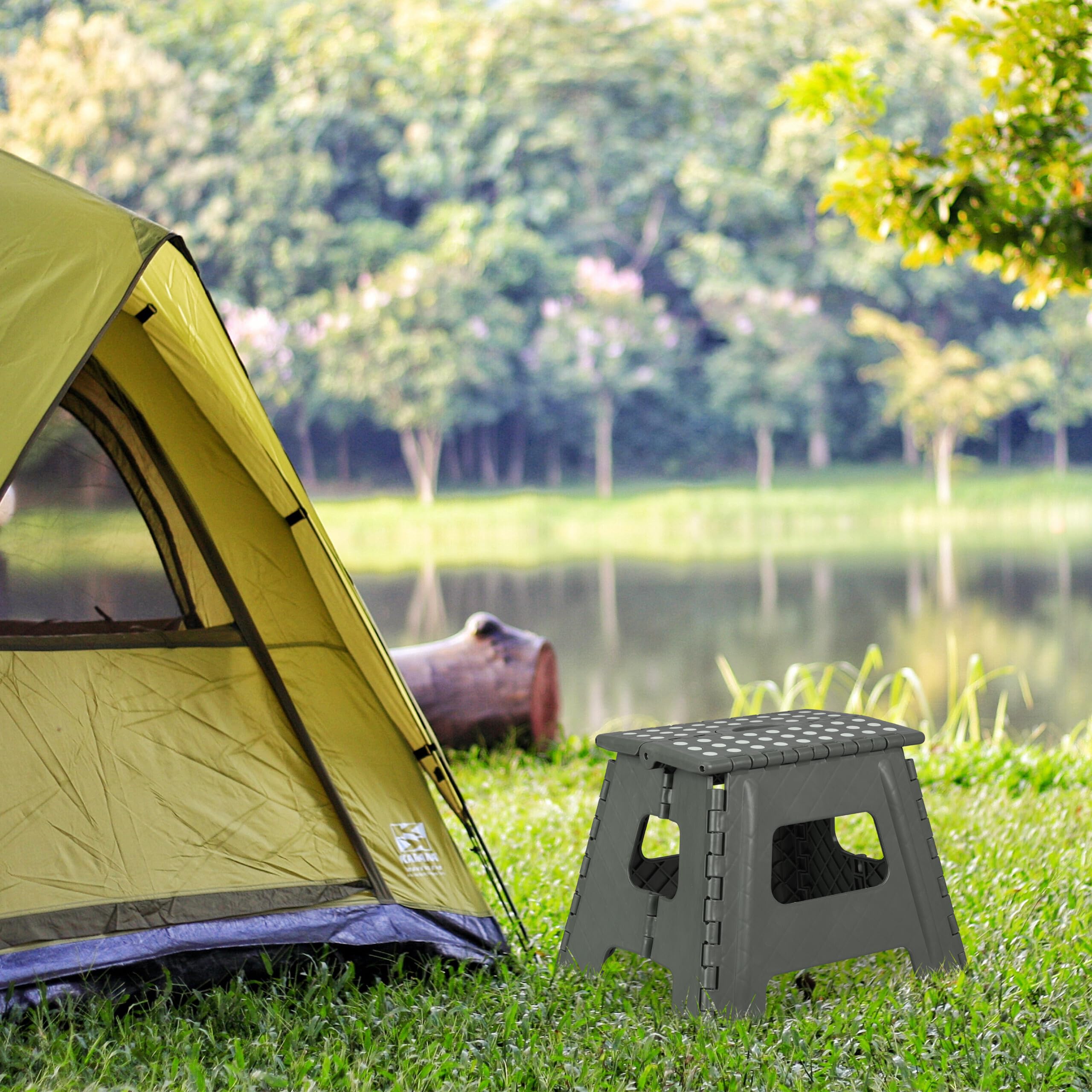 relaxdays-klapphocker-faltbar-camping-hocker-badhocker-hellgrau image 2