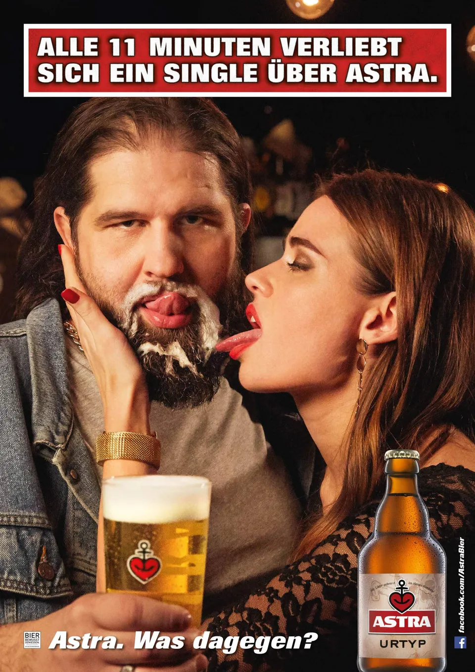 astra-bier-poster-din-a1-alle-11-minuten-single-59-4x84-1-cm image 1