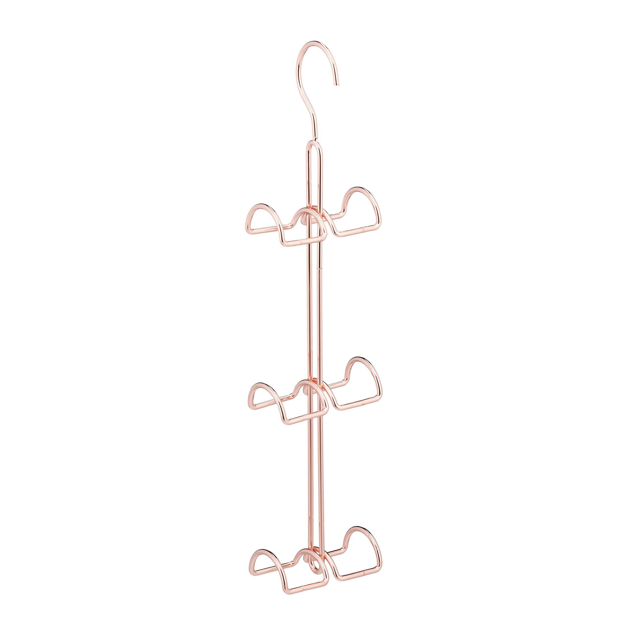 relaxdays-handtaschenb-gel-6-haken-metall-kupfer-taschenhalter image 1