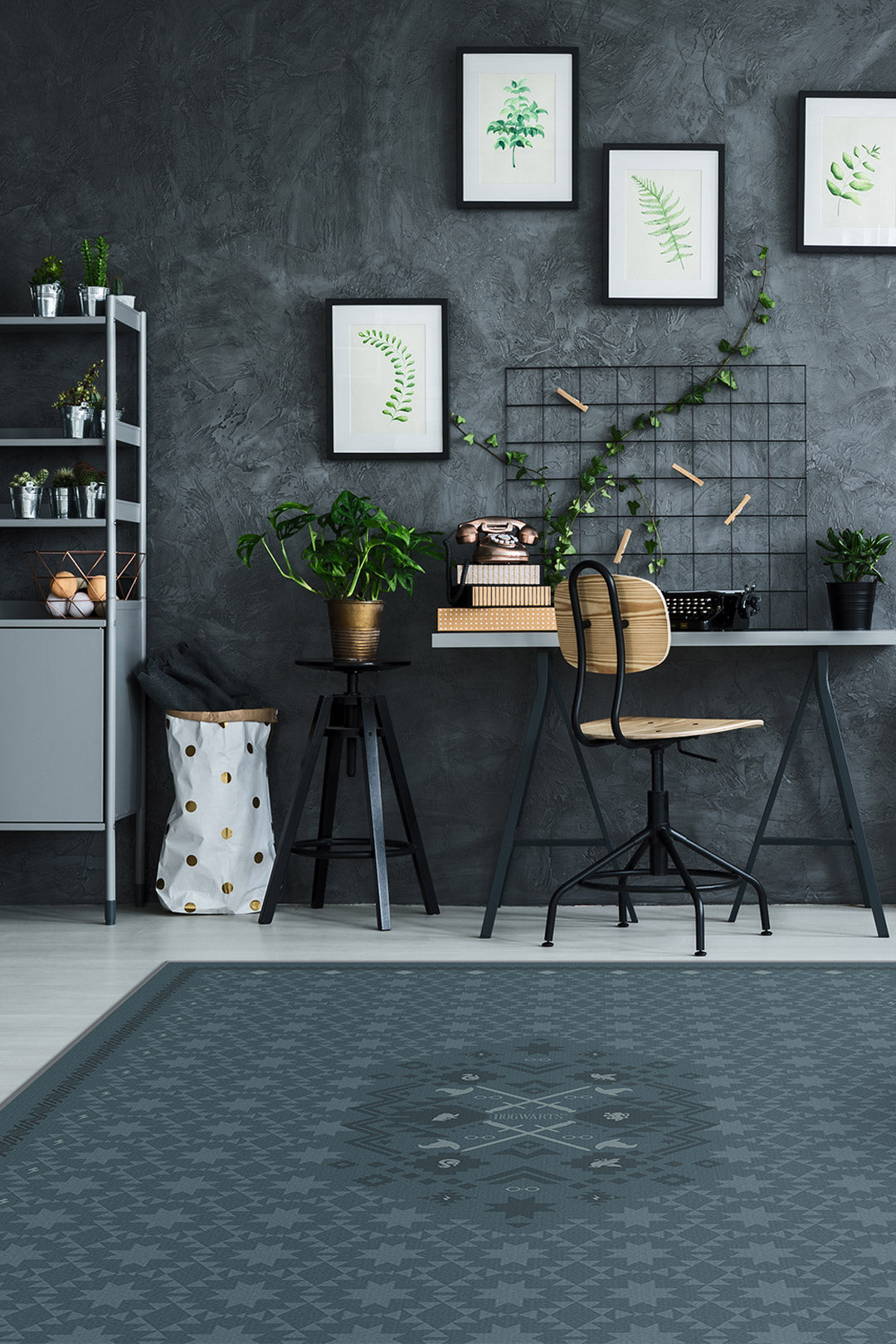 teppana-harry-potter-duell-blau-teppich-waschbar-lizenz image 4