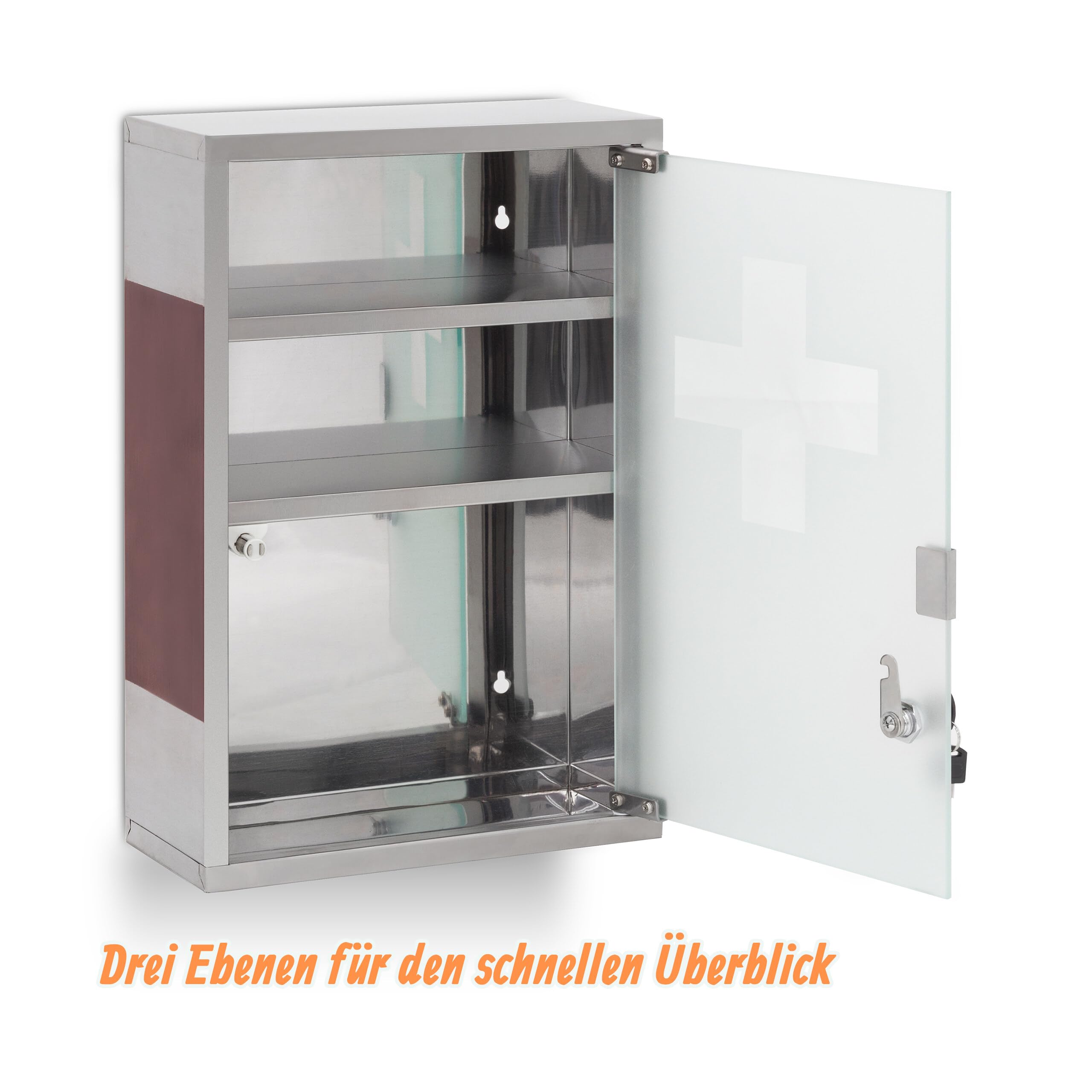 relaxdays-medizinschrank-emergency-xl-edelstahl-abschlie-bar-45-x-30-x-12-cm-3-f image 6