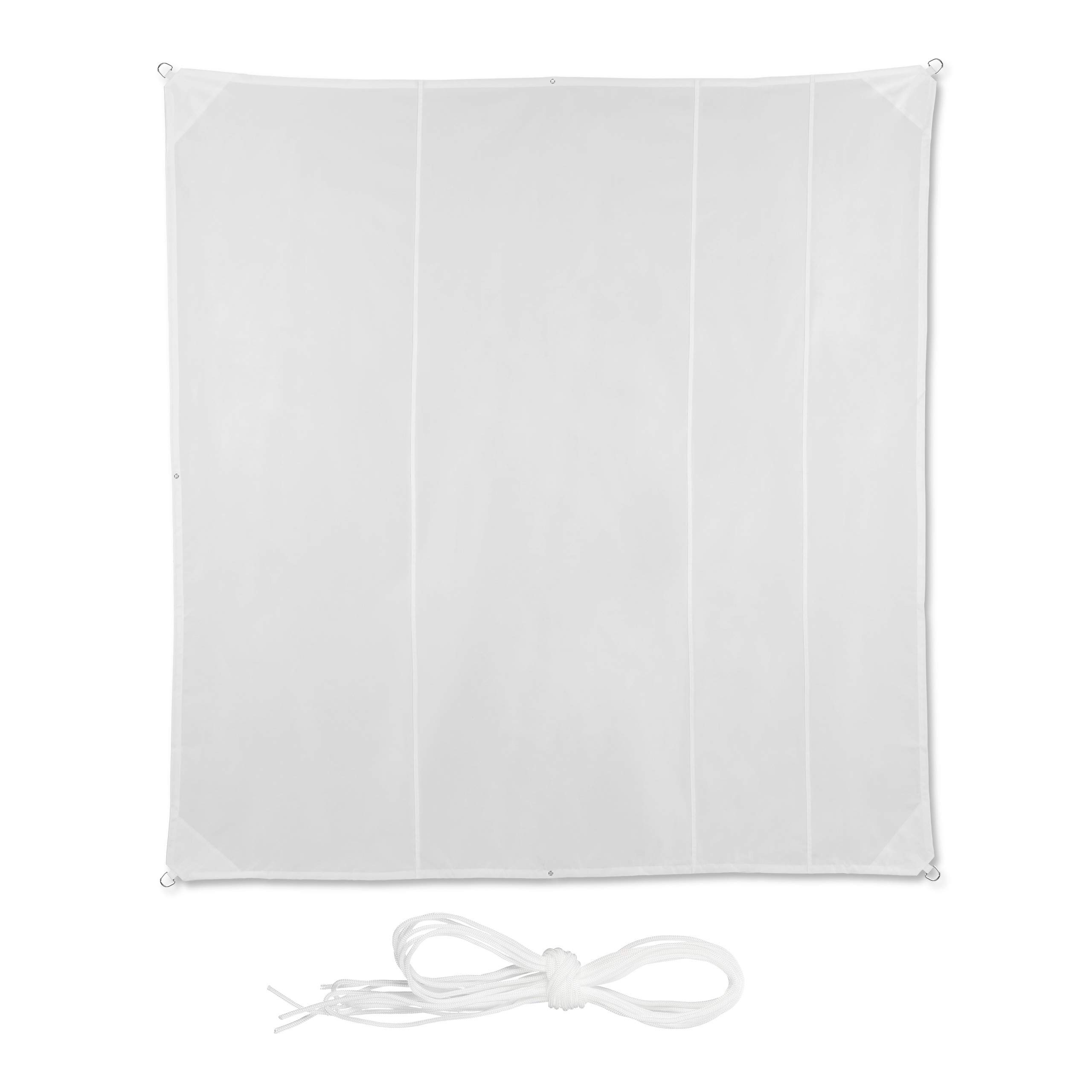 relaxdays-sonnensegel-quadratisch-5-x-5-m-wasserabweisend-uv-schutz-wei image 1