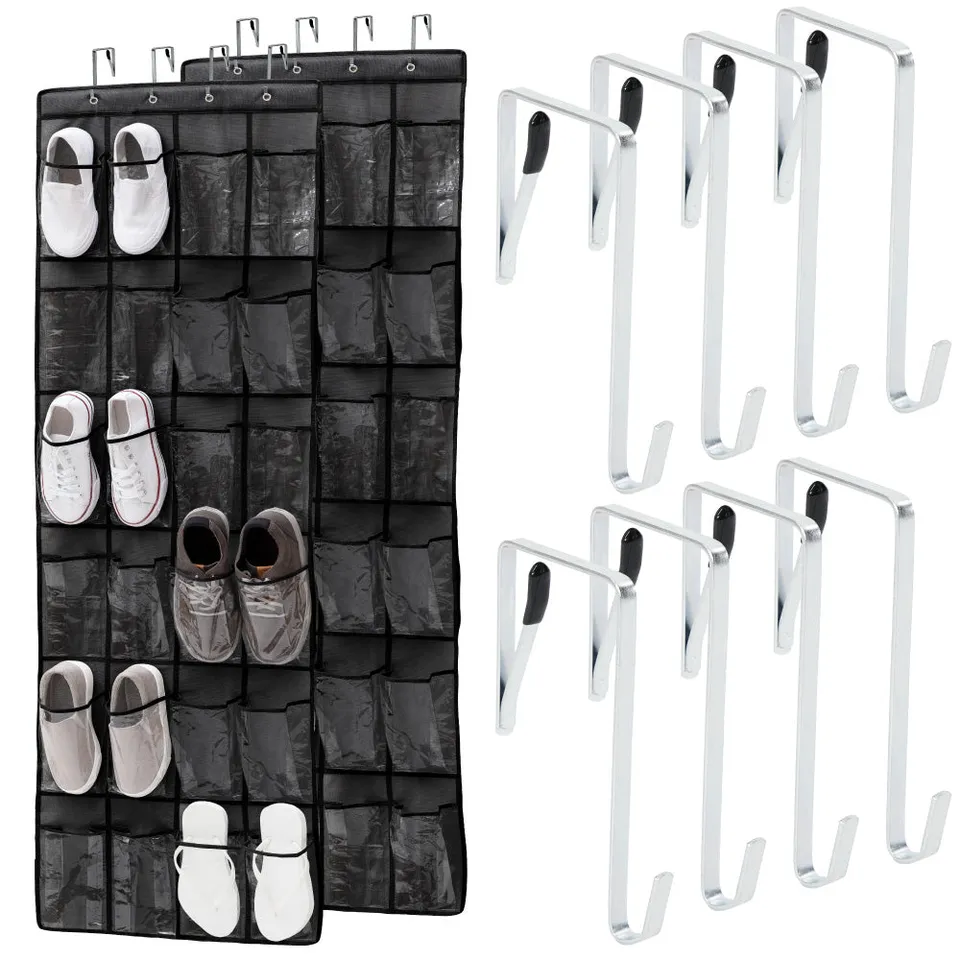 gorilla-grip-schuh-organizer-pvc-ber-t-r-organizer-mit-24-f-chern image 1