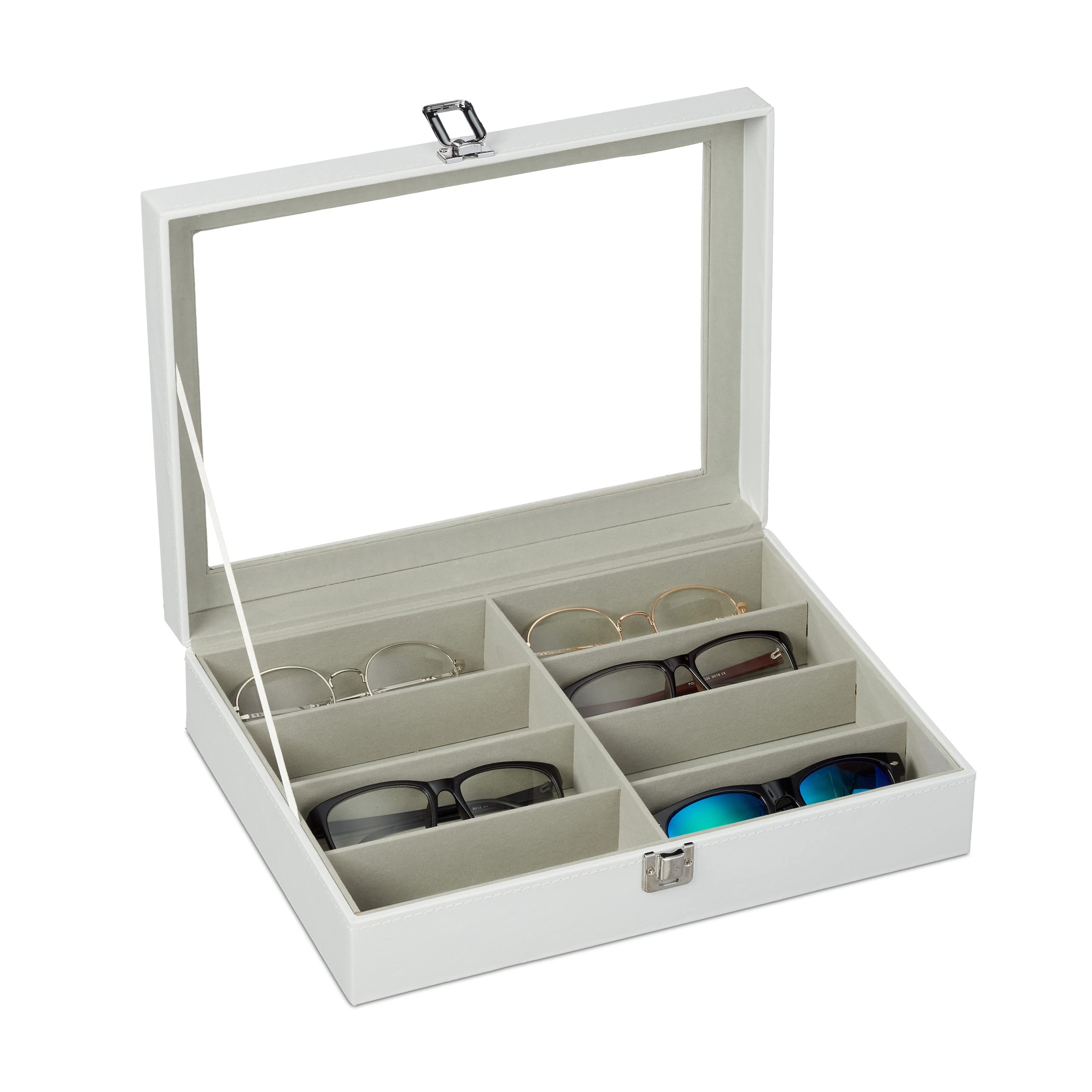 relaxdays-brillenbox-f-r-8-brillen-kunstleder-33-5-cm image 8