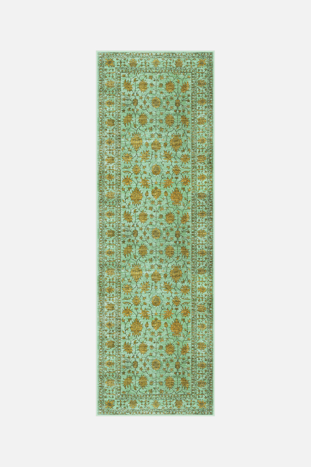 teppana-floral-citrin-teppich-waschbar image 5