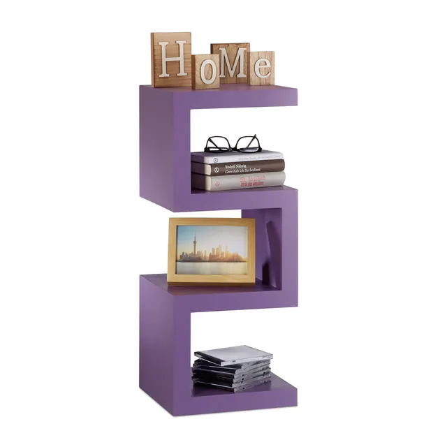 relaxdays-retro-standregal-zickzack-violett-75x30x30-cm-deko-b-cherregal image 1