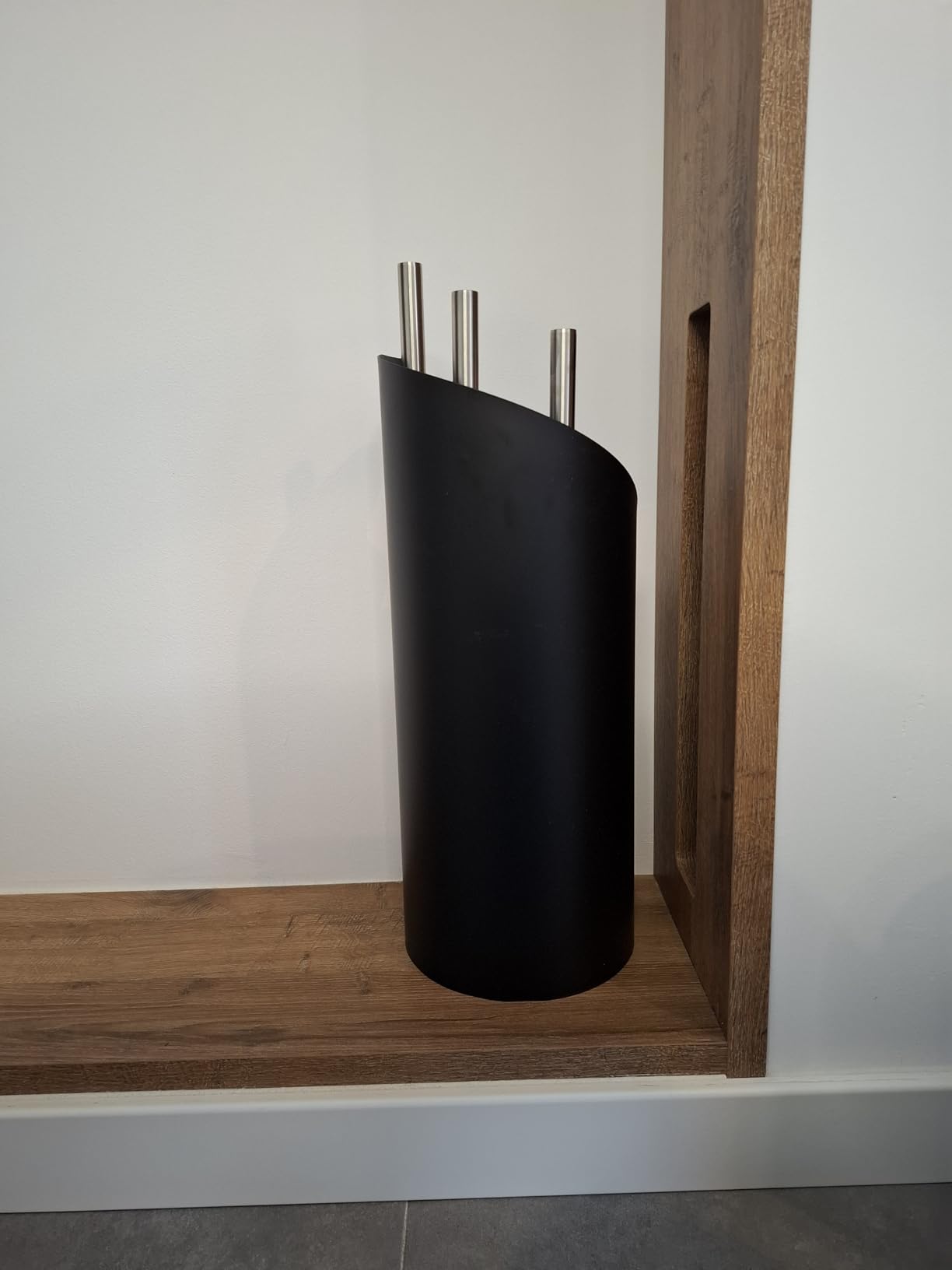 Endlich Ordnung am Kamin