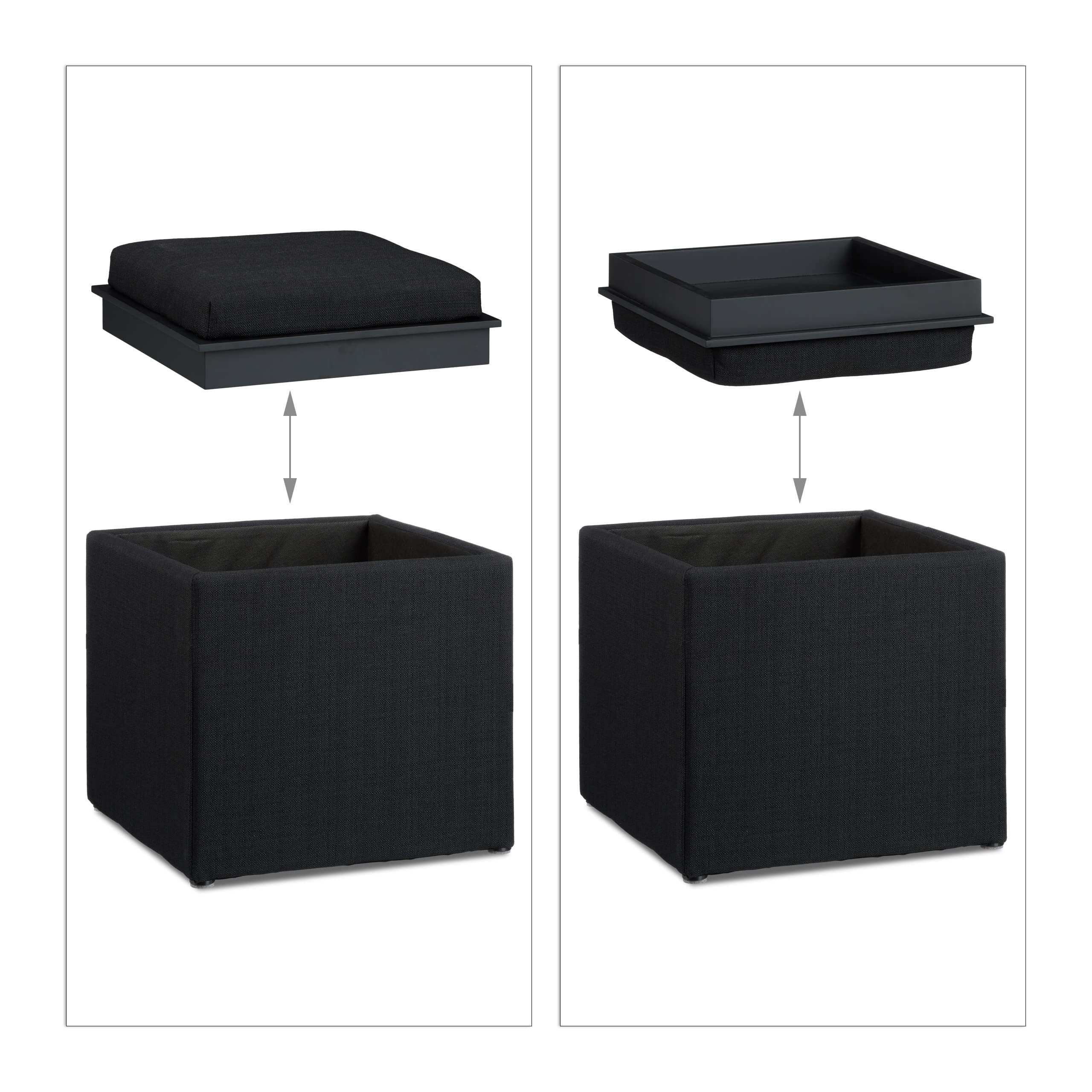 relaxdays-sitzhocker-mit-stauraum-42x40-5x40-5-cm-stoff-schwarz image 5