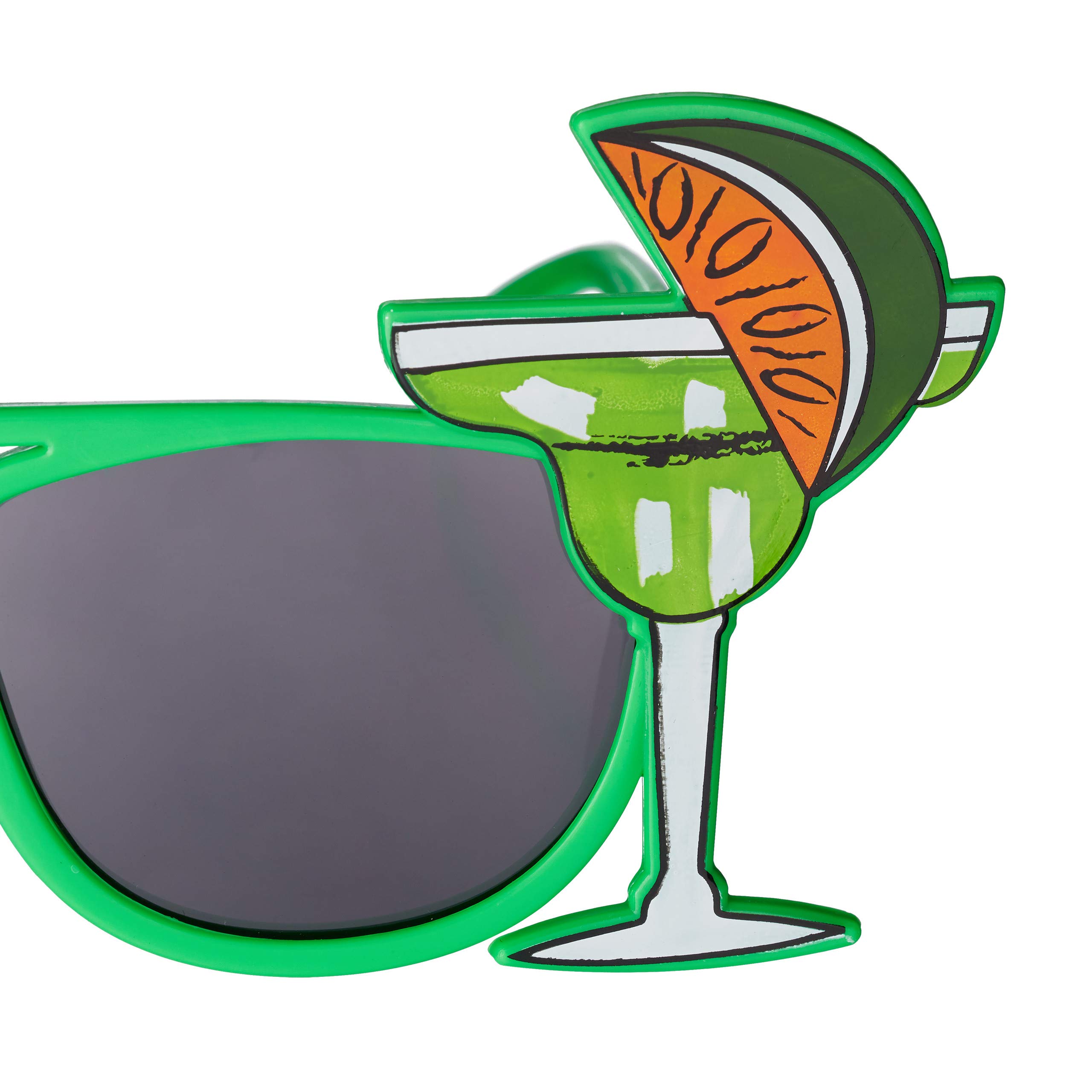 relaxdays-partybrille-hawaii-gr-n-palme-cocktail-flamingo image 6