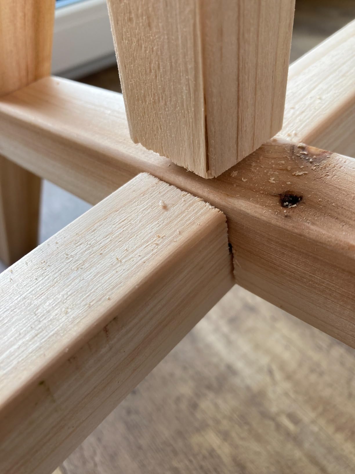 Leider Riss im Holz