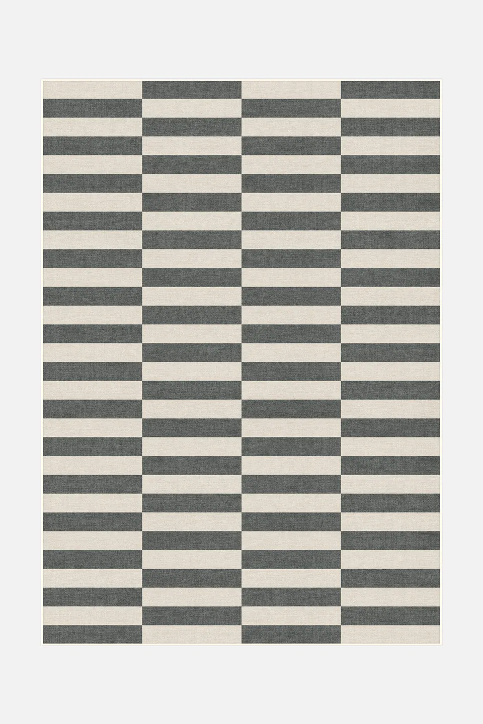 teppana-nuri-grau-waschbarer-teppich-modern-geometrisch image 1