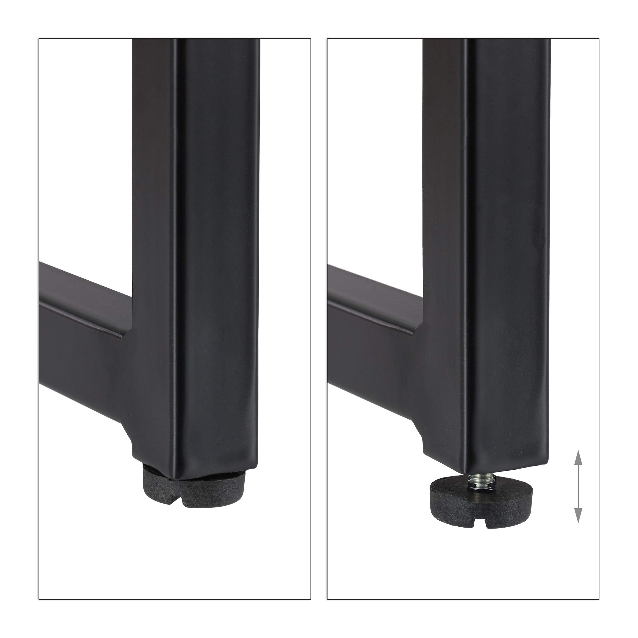 relaxdays-tv-lowboard-schwarz-mdf-fernsehtisch-2-ablagen-50-5-x-110-5-x-45-5-cm image 7