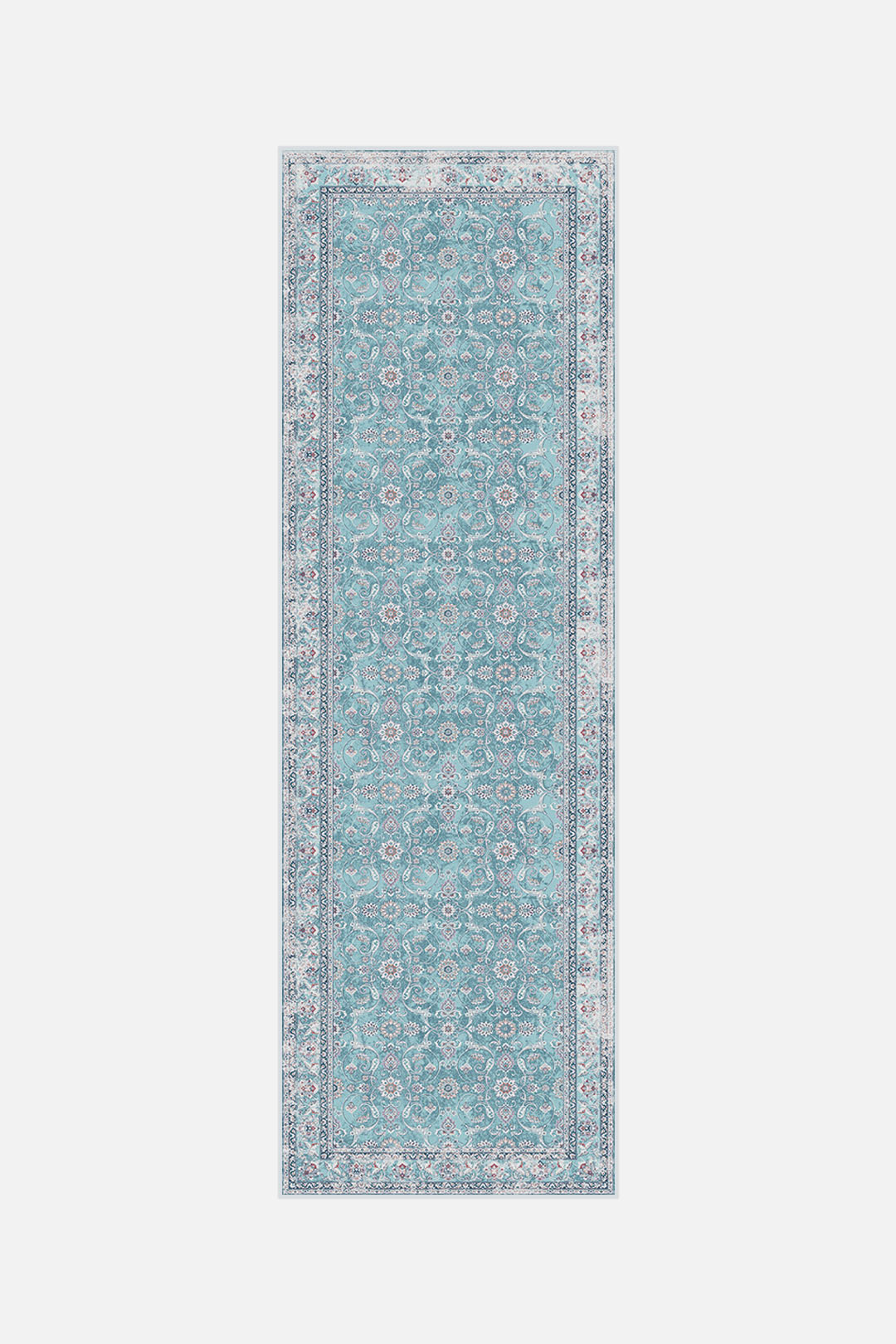 teppana-persisch-smaragd-teppich-waschbarer-indoor-teppich-nomaden-kollektion image 8
