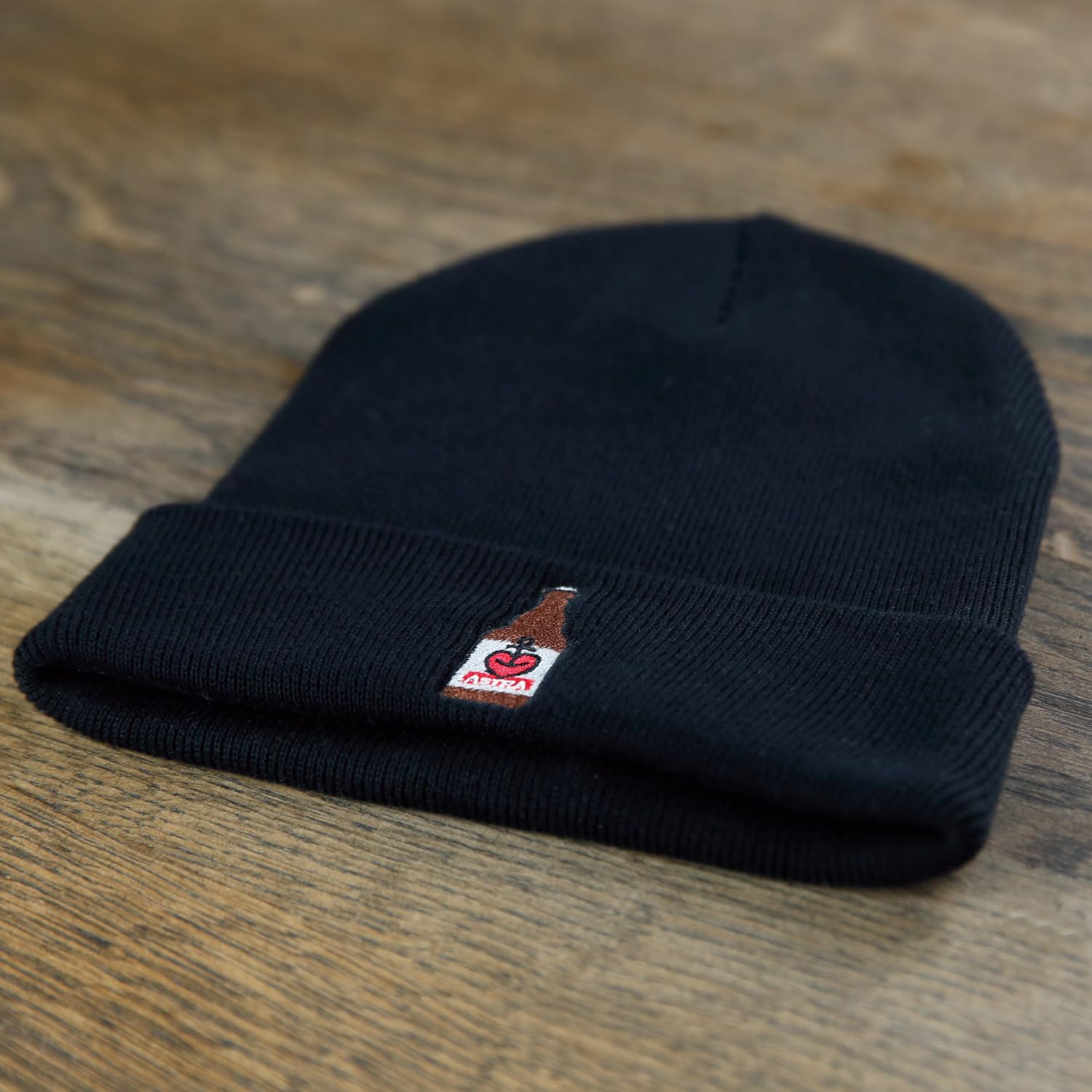 astra-bier-x-fashion-drinks-beanie-wollm-tze-bio-baumwolle-schwarz image 2
