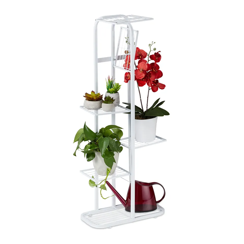 relaxdays-blumentreppe-metall-6-stufig-107-x-44-x-24-cm-wei image 1