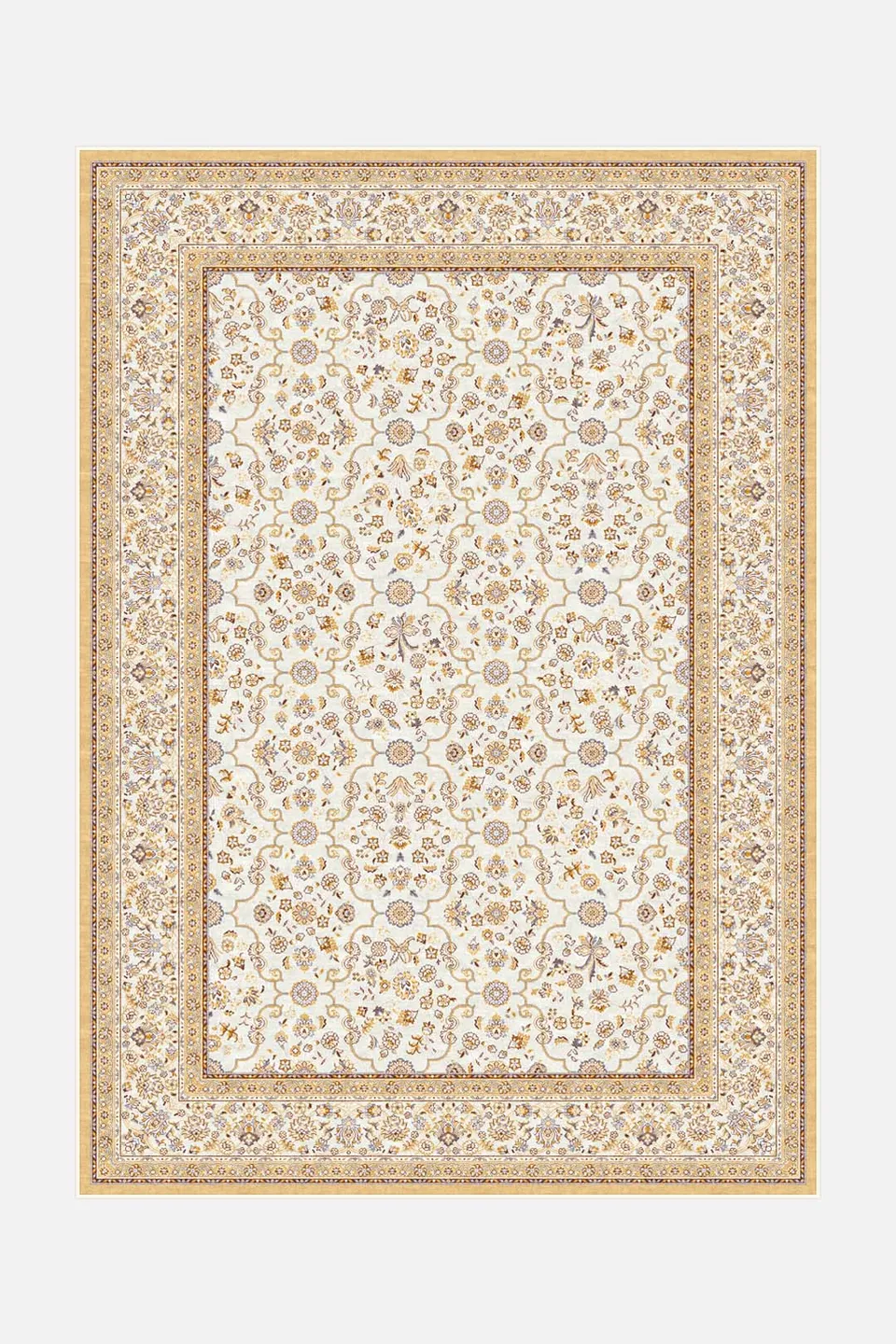 teppana-nesrin-beige-waschbarer-teppich image 1