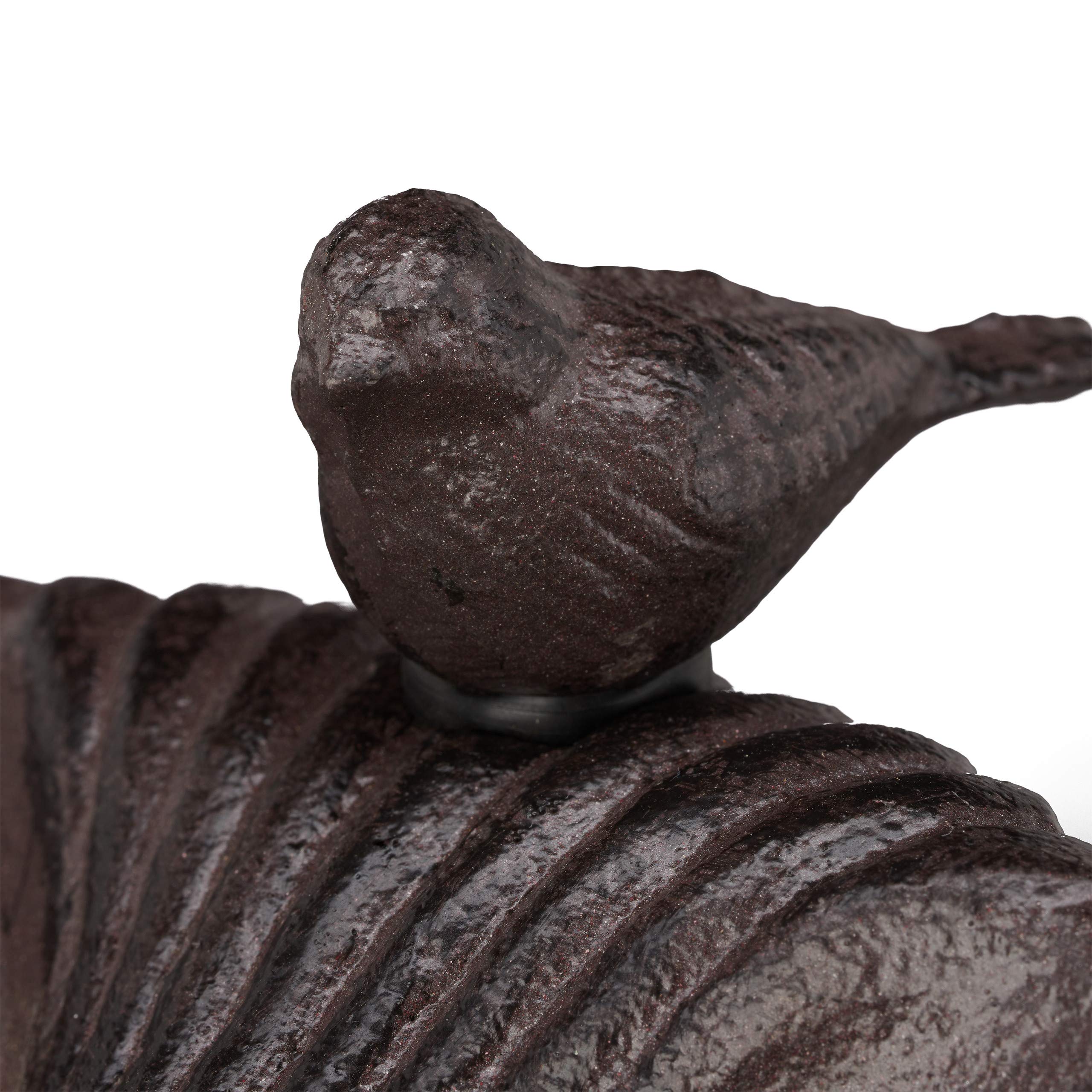 relaxdays-vogeltr-nke-gusseisen-stehend-muschel-24-5-x-22-x-18-cm-braun-bronze image 7