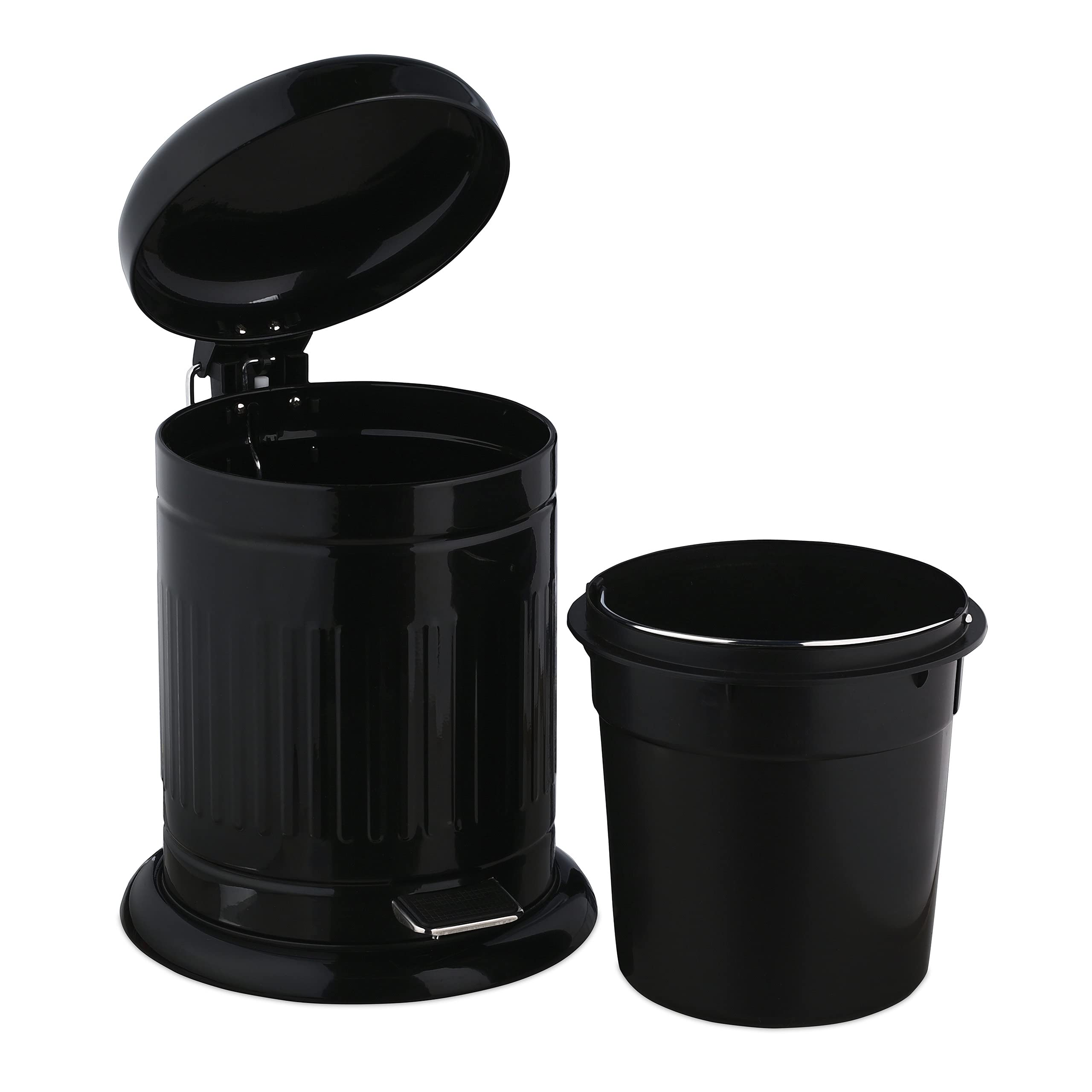 relaxdays-kosmetikeimer-5-liter-mit-treteimer-und-soft-close-in-schwarz image 6
