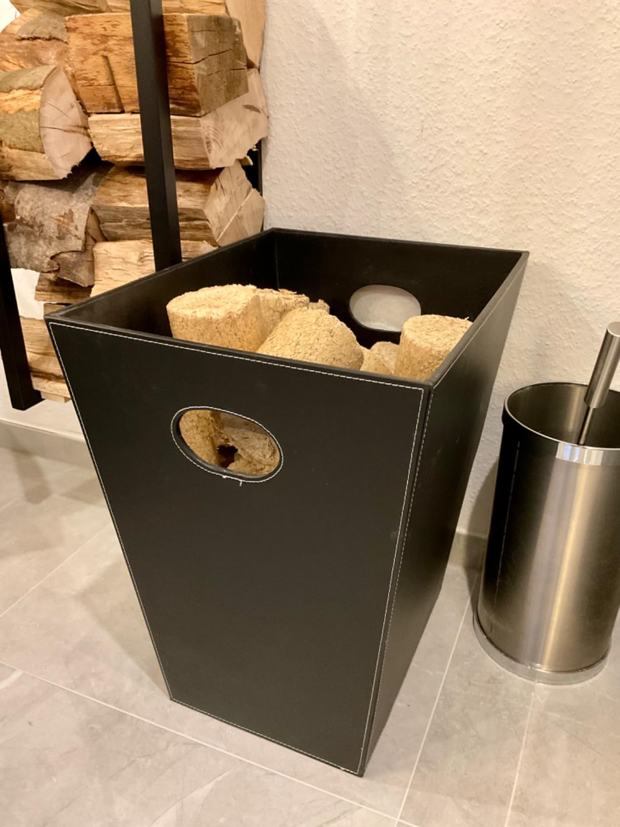 Sieht edel aus am Kamin