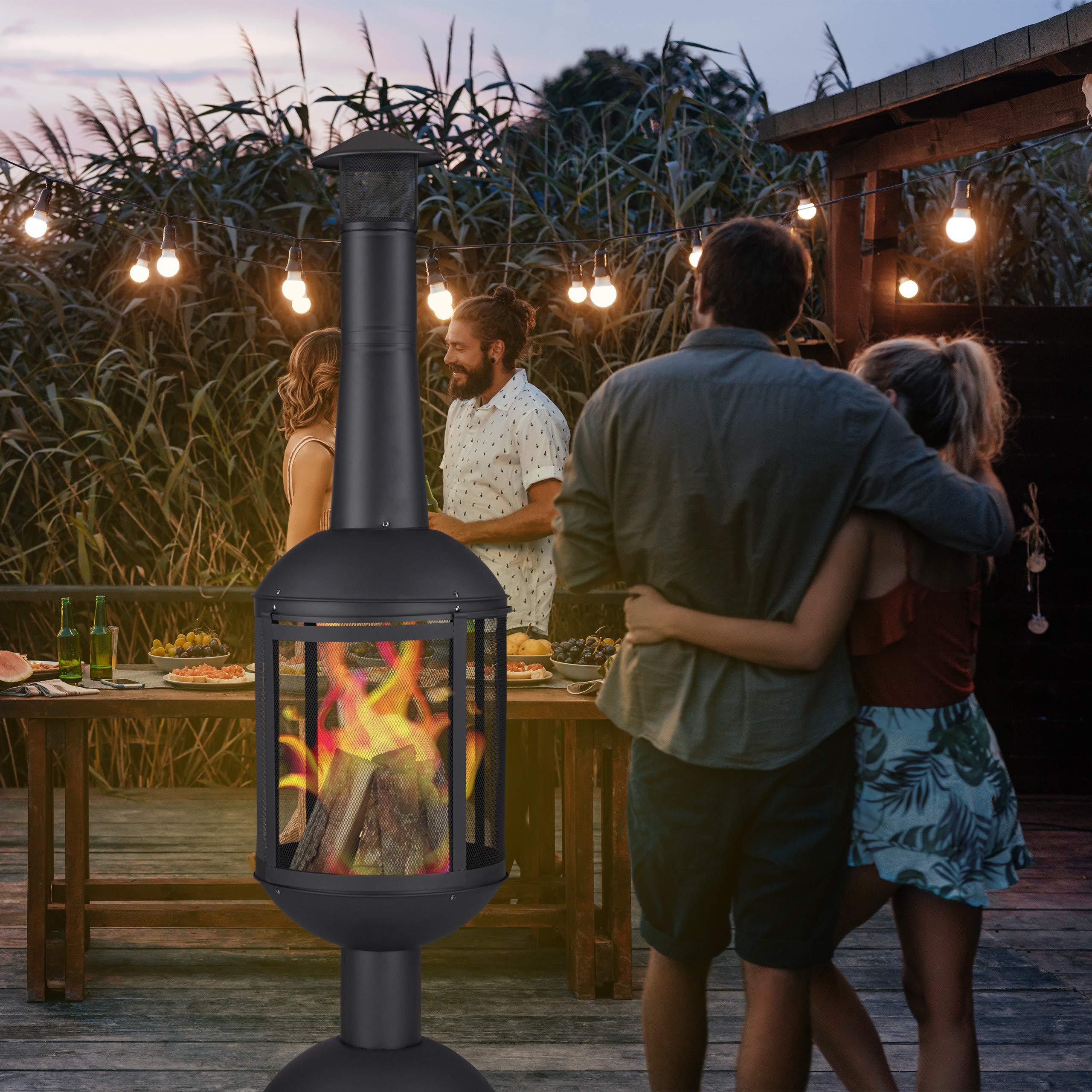relaxdays-terrassenofen-gartenkamin-stahl-schwarz-hxd-190-x-50-cm image 3