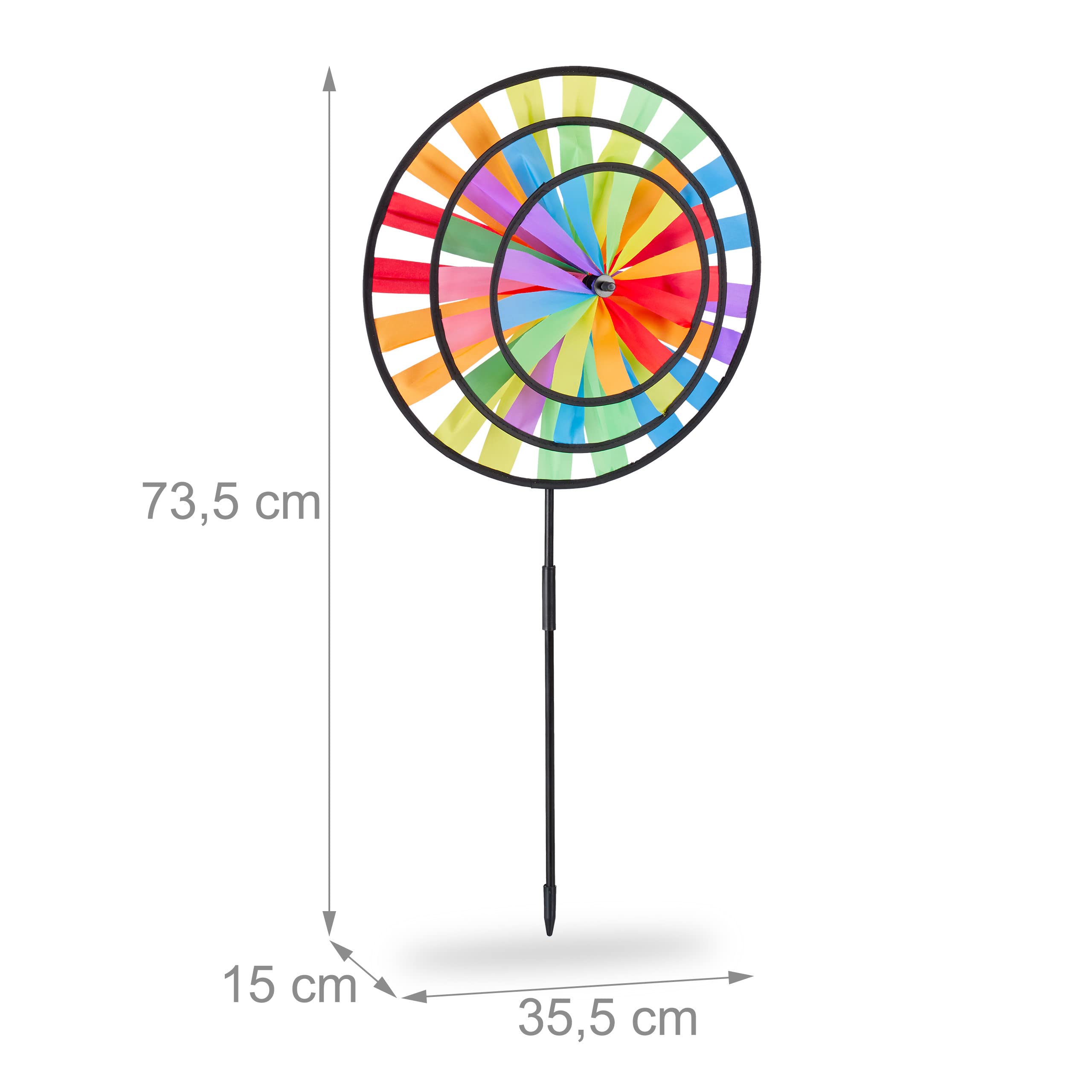 relaxdays-windrad-gartenstecker-regenbogen-design-73-5-cm-bunt image 4