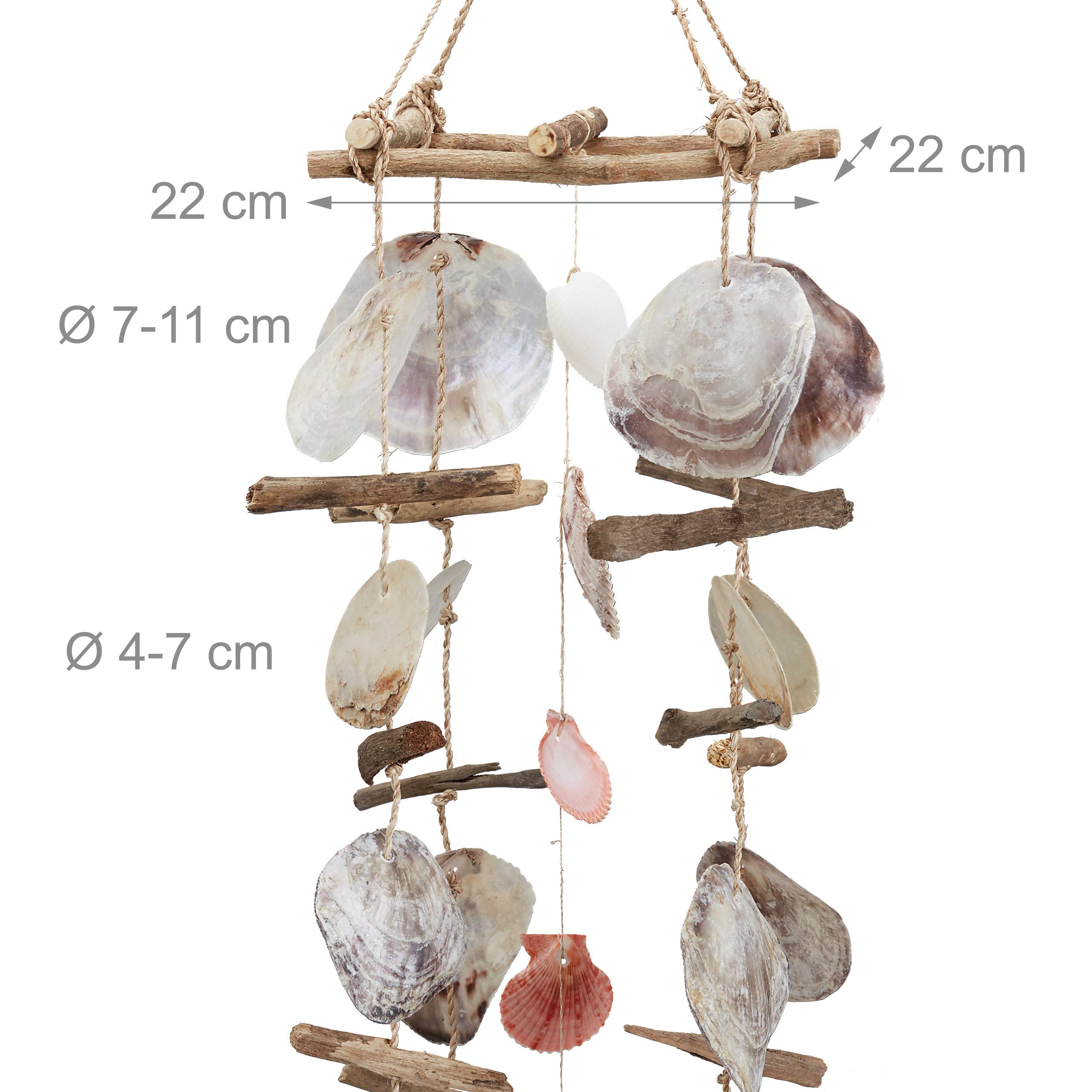 relaxdays-windspiel-mit-treibholz-und-capiz-muscheln-88-cm-bunt image 5