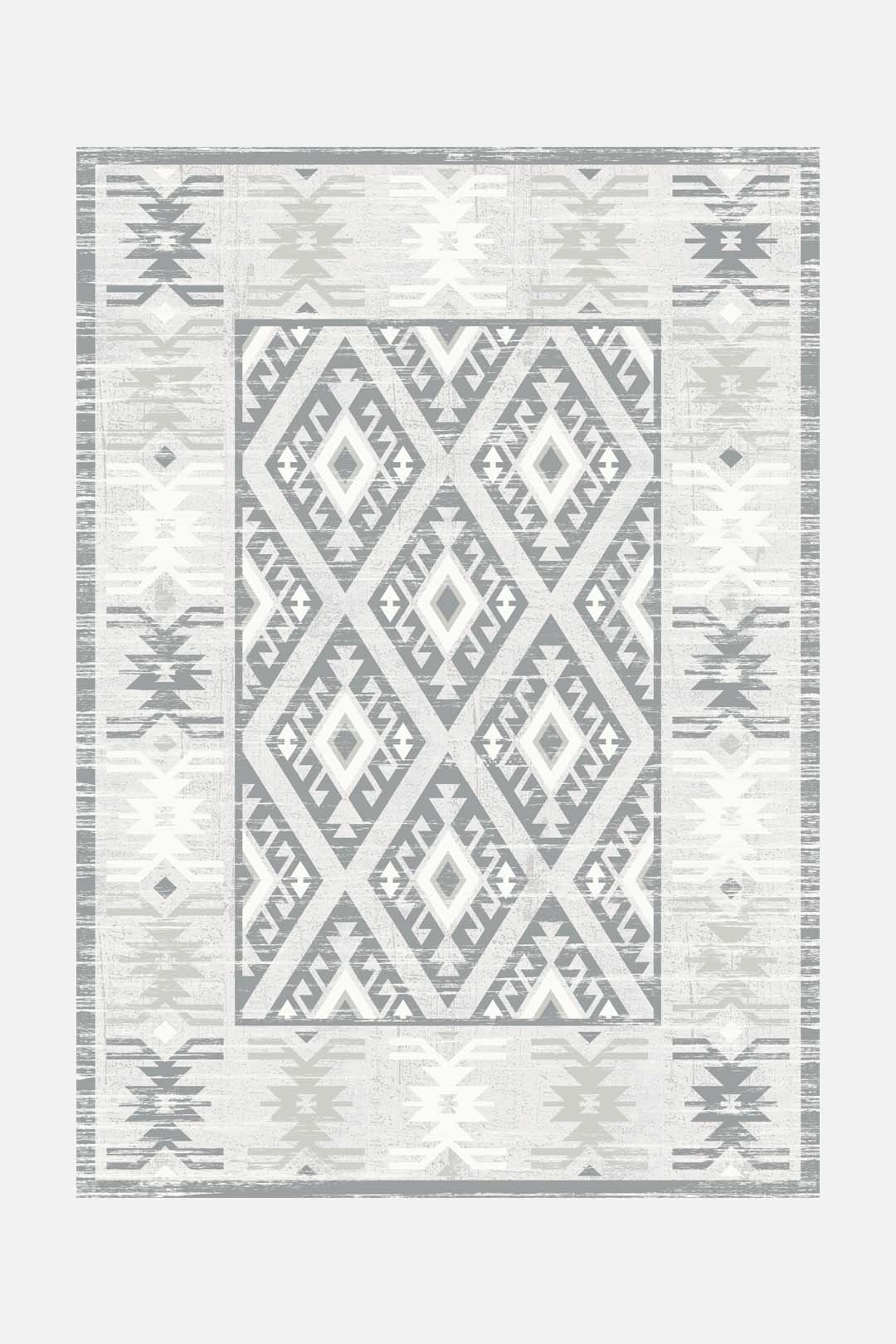 teppana-kolaya-grau-waschbarer-teppich-marokkanisch image 1
