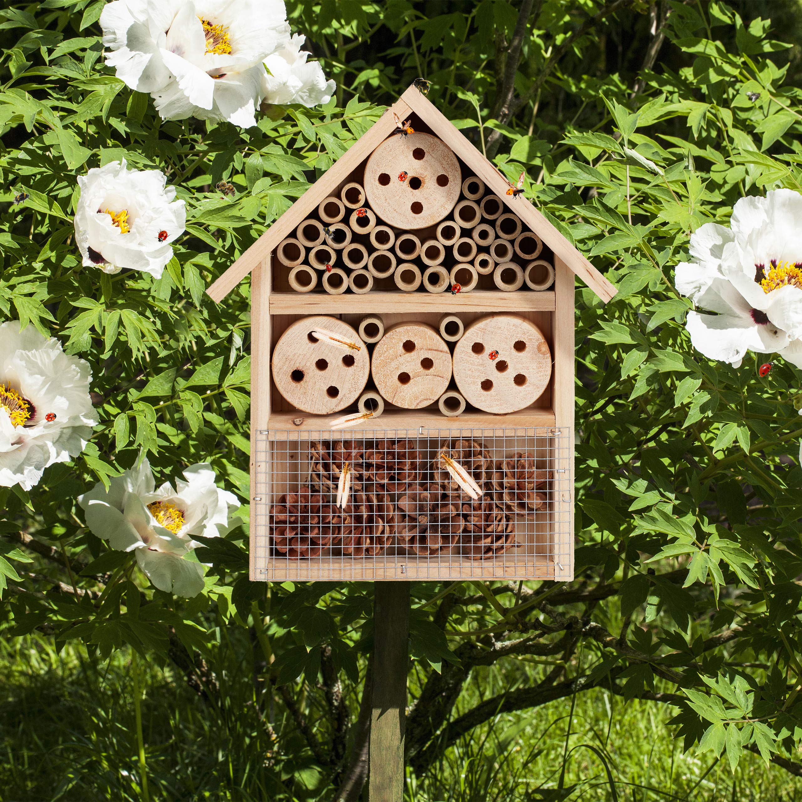 relaxdays-insektenhotel-bausatz-insektenhaus-3-kammern-33-x-24-5-x-7-cm-natur image 2