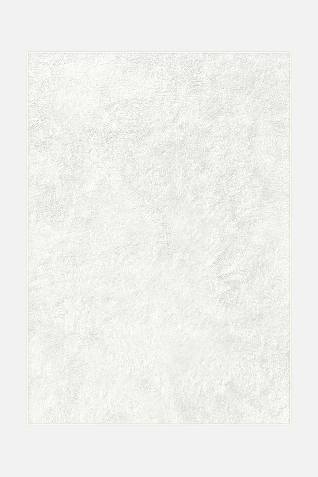 teppana-flausch-mono-schnee-teppich-waschbar image 1