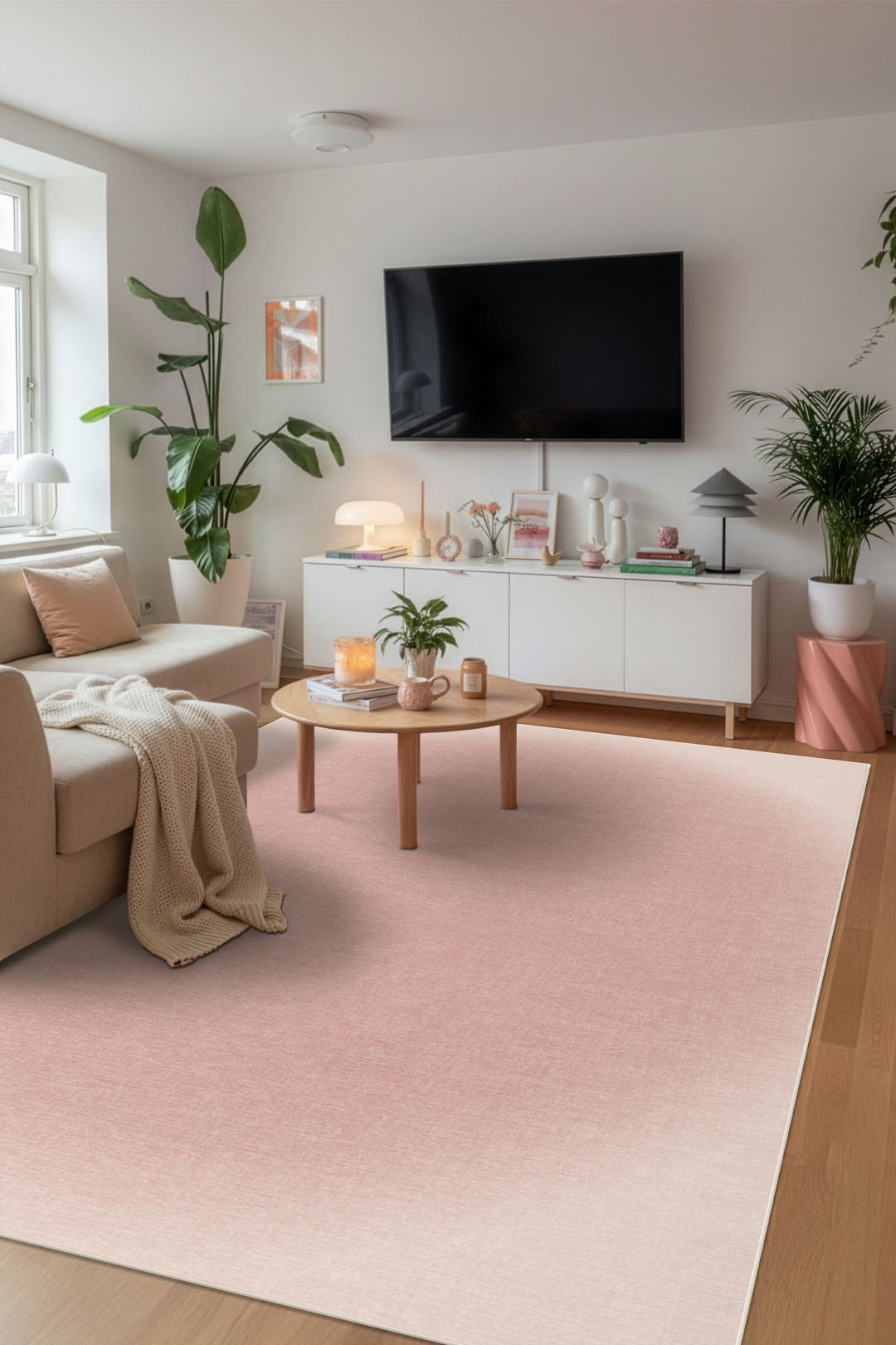 teppana-aura-koralle-teppich-waschbar image 4