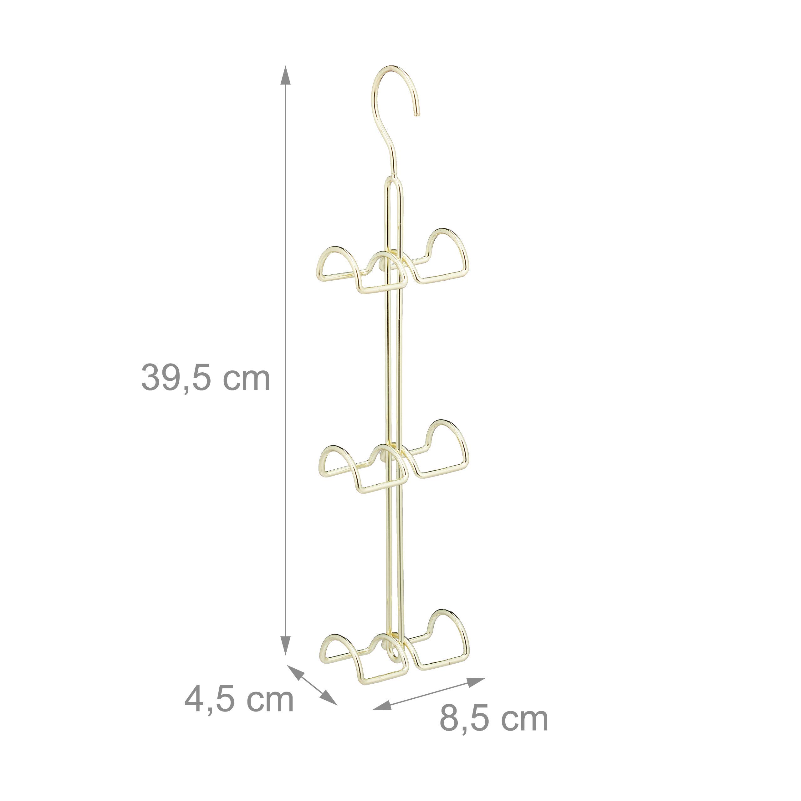 relaxdays-handtaschenb-gel-6-haken-gold-39-5x8-5x4-5-cm-taschenhalter-metall image 4