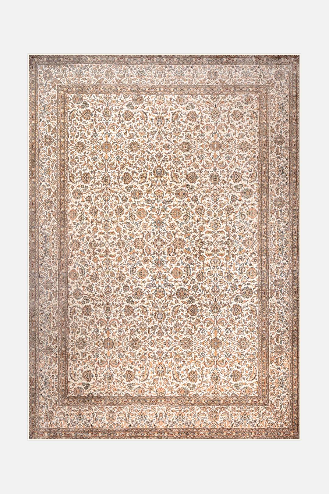 teppana-azita-detail-teppich-waschbar-klassisch-beige-braun image 1