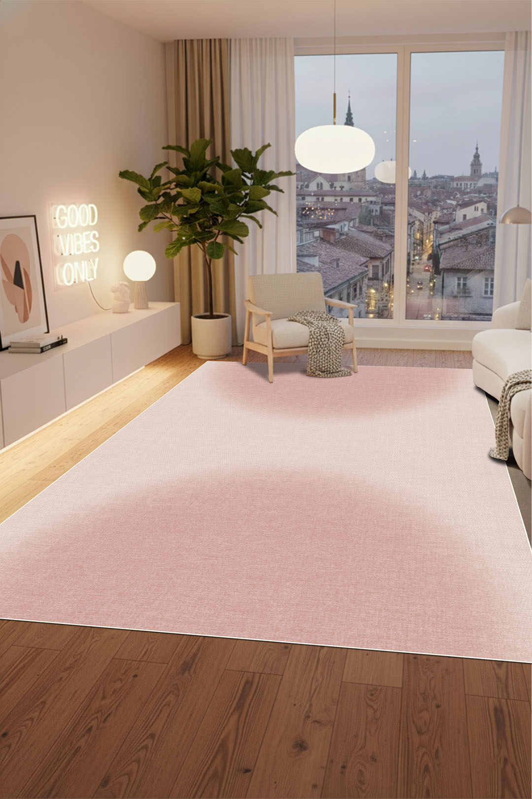 teppana-ombra-koralle-teppich-waschbarer-indoor-teppich image 4