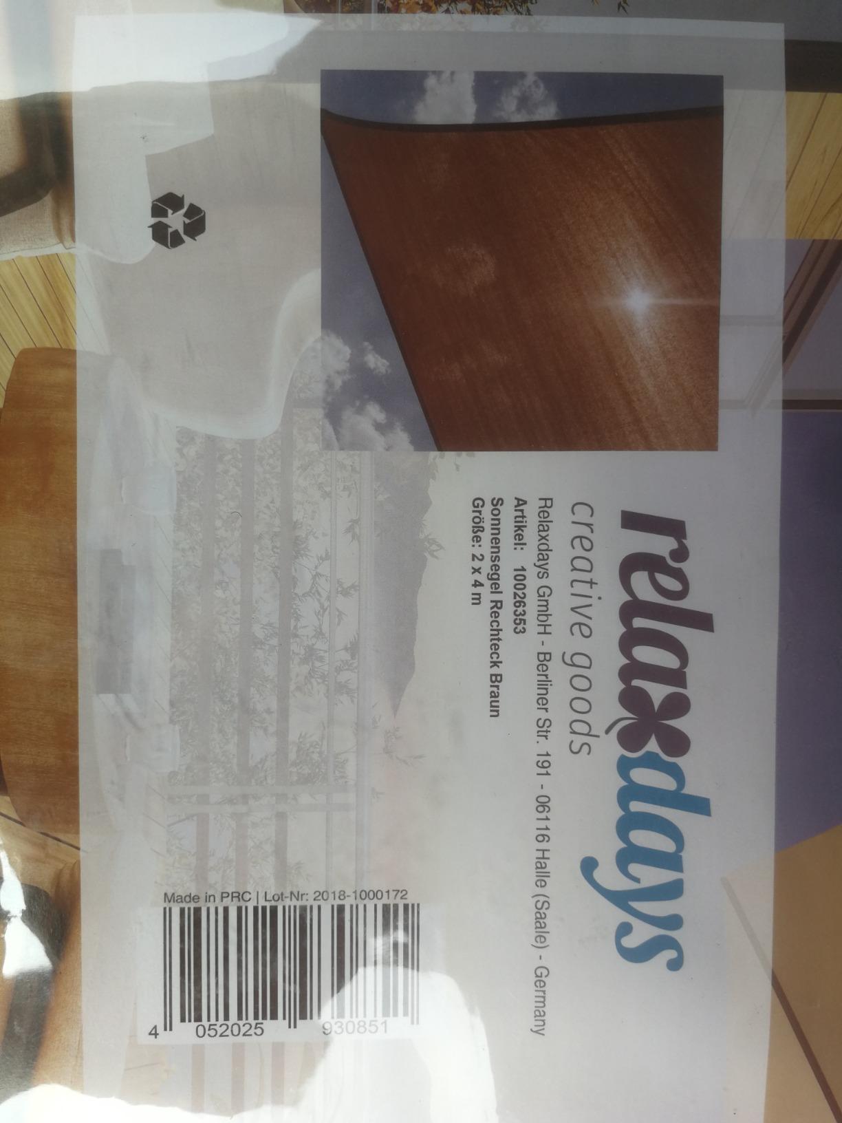 Hält den Balkon kühl