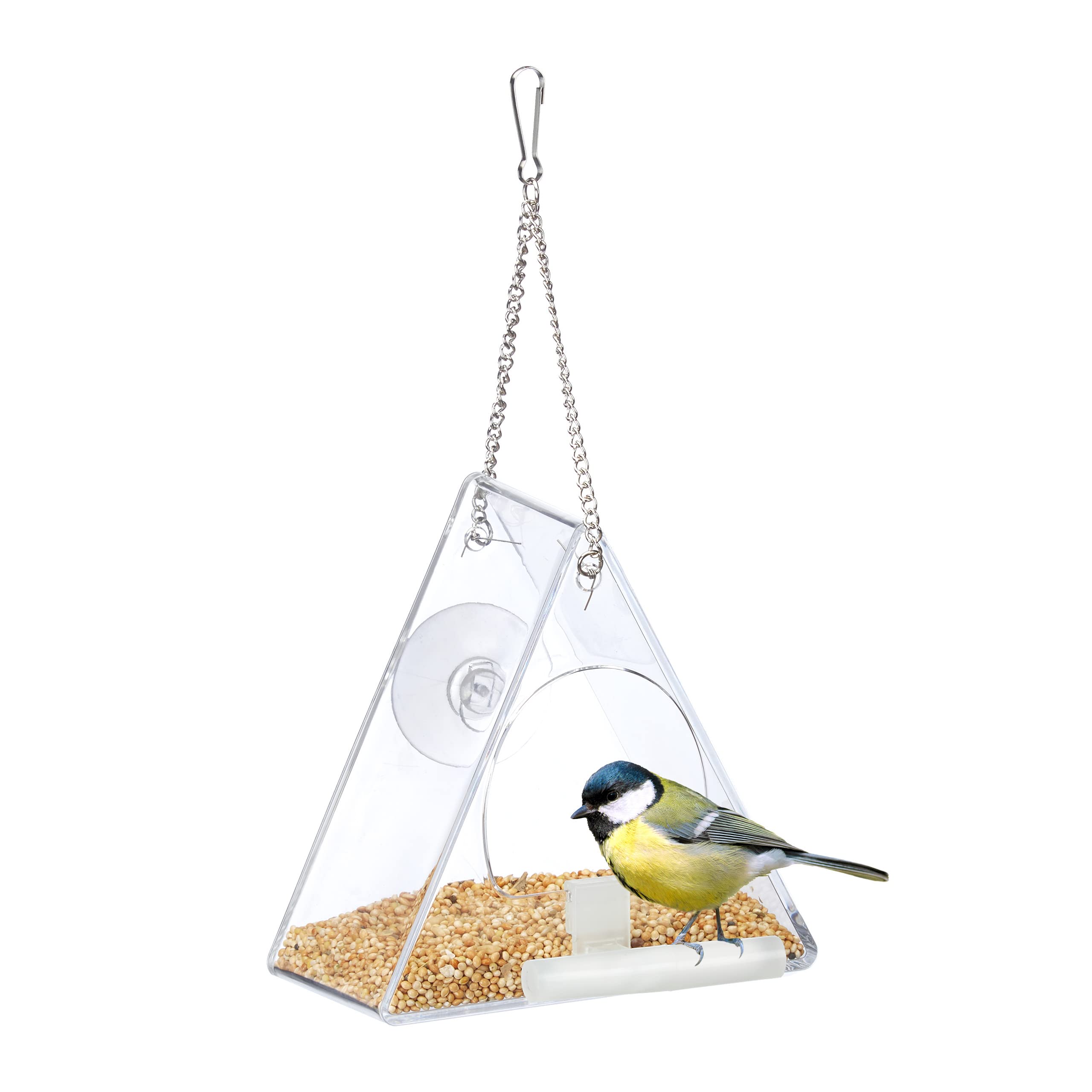 relaxdays-vogelfutterhaus-transparent-vogelfutterspender-acryl-zum-aufh-ngen image 1