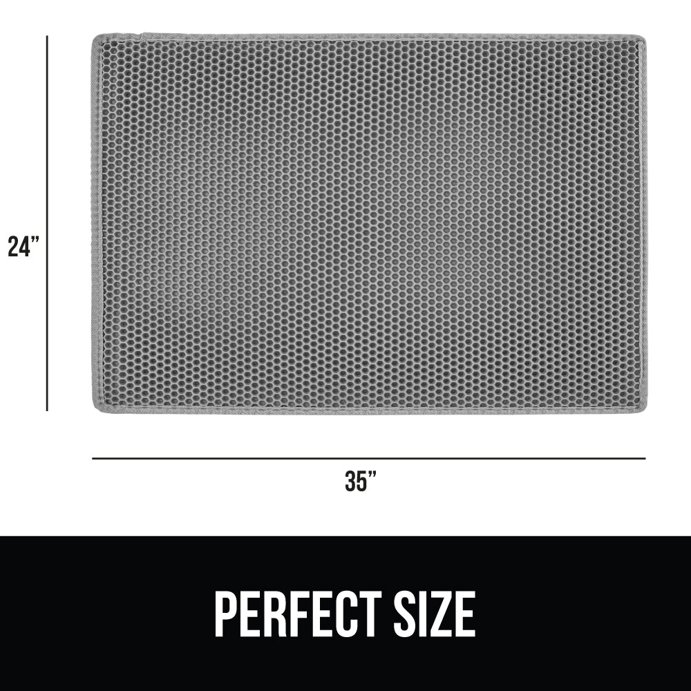 gorilla-grip-honeycomb-katzenstreu-matte-weiche-streuf-nger-matte image 5