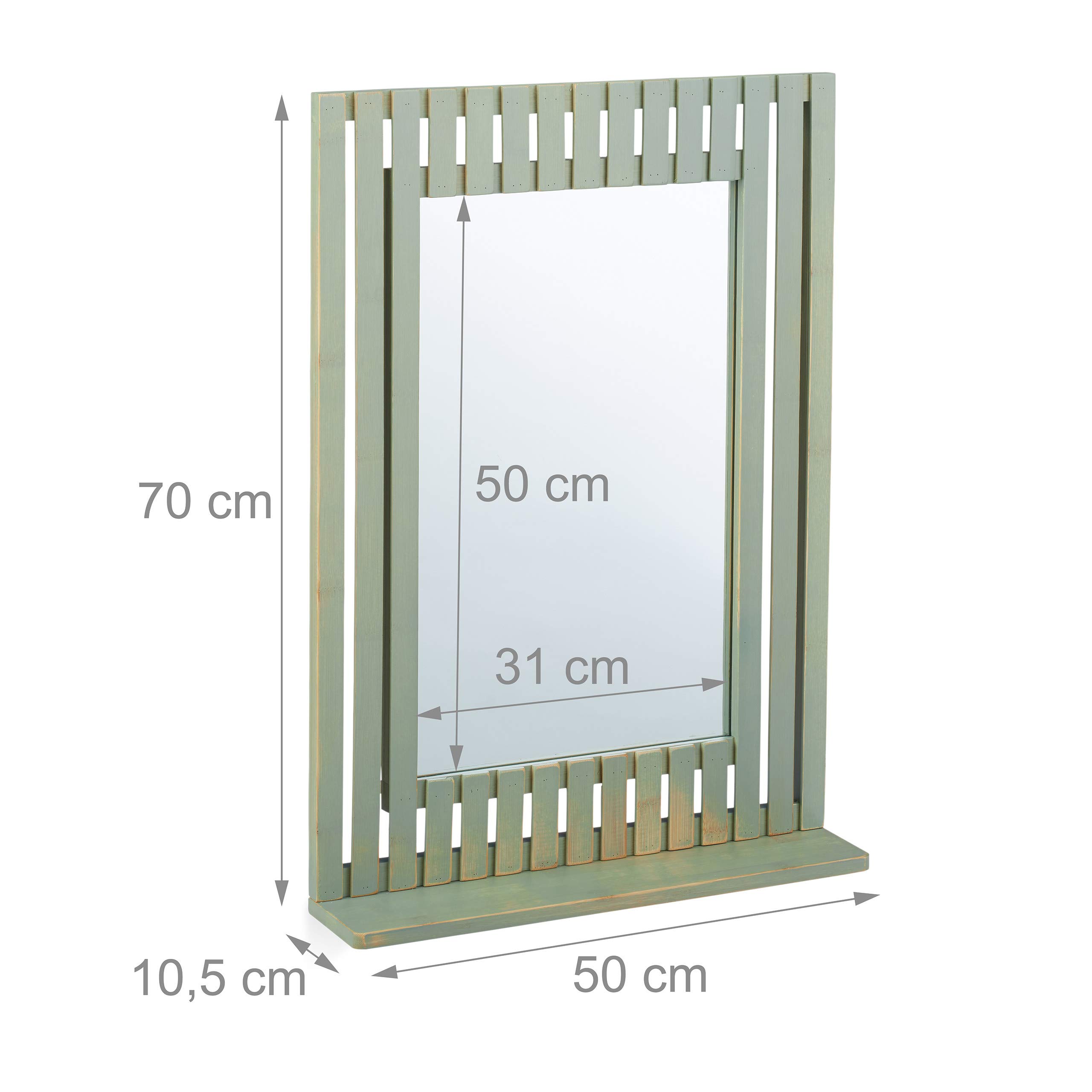 relaxdays-wandspiegel-bambus-rechteckig-70-x-50-x-10-5-cm-gr-n image 5
